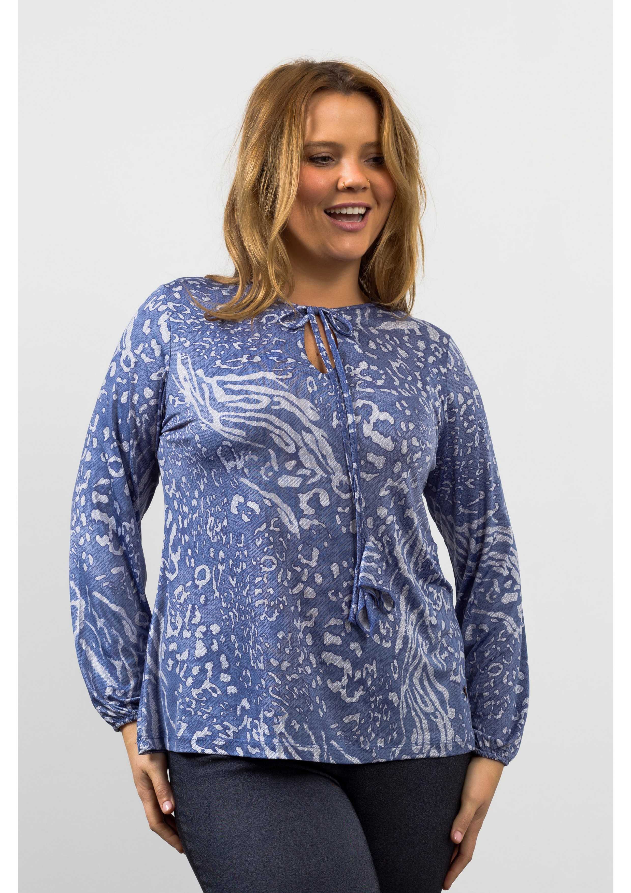 Printed Knit Tunic Spring...