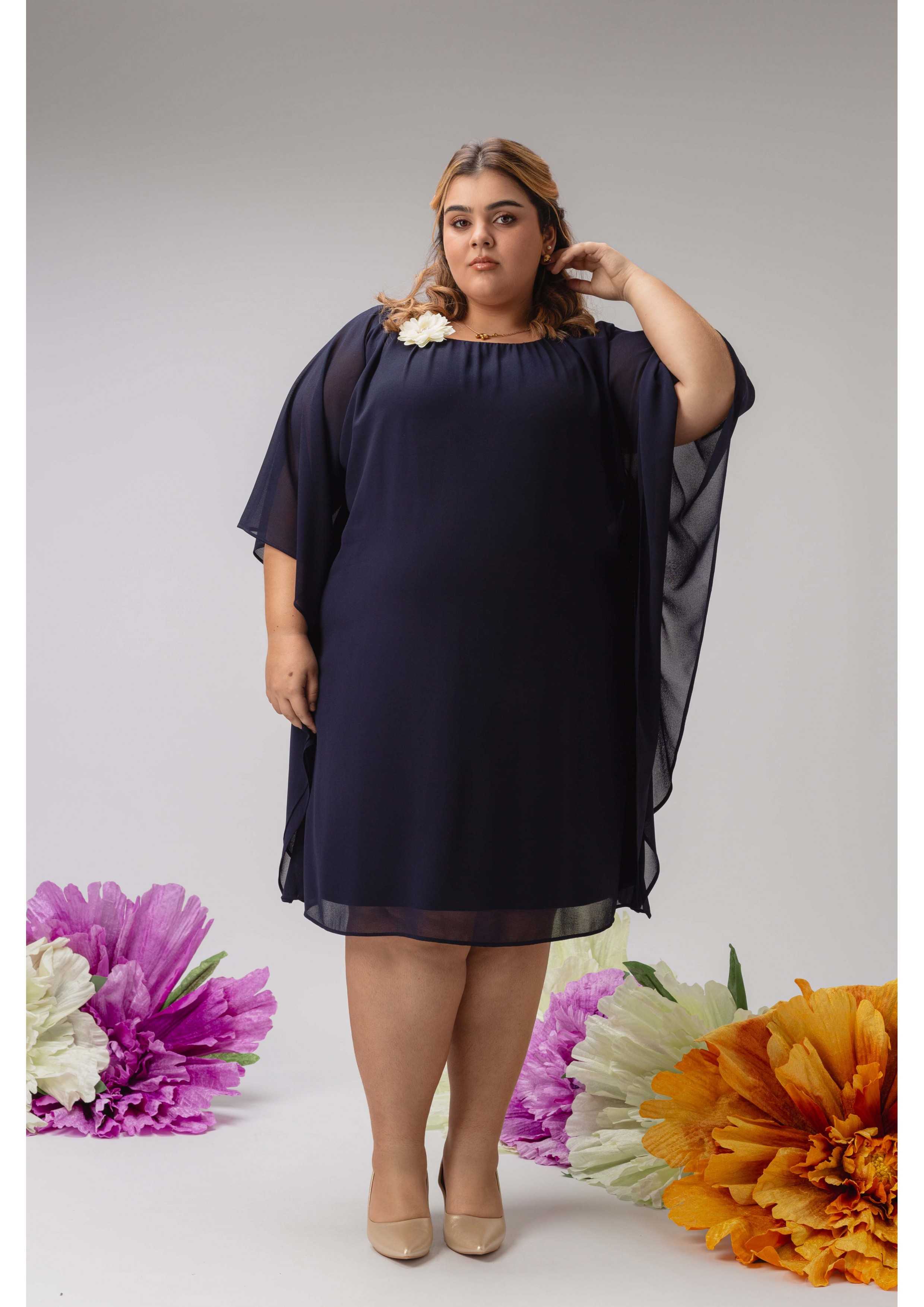 Solid Fabric Dress Spring...