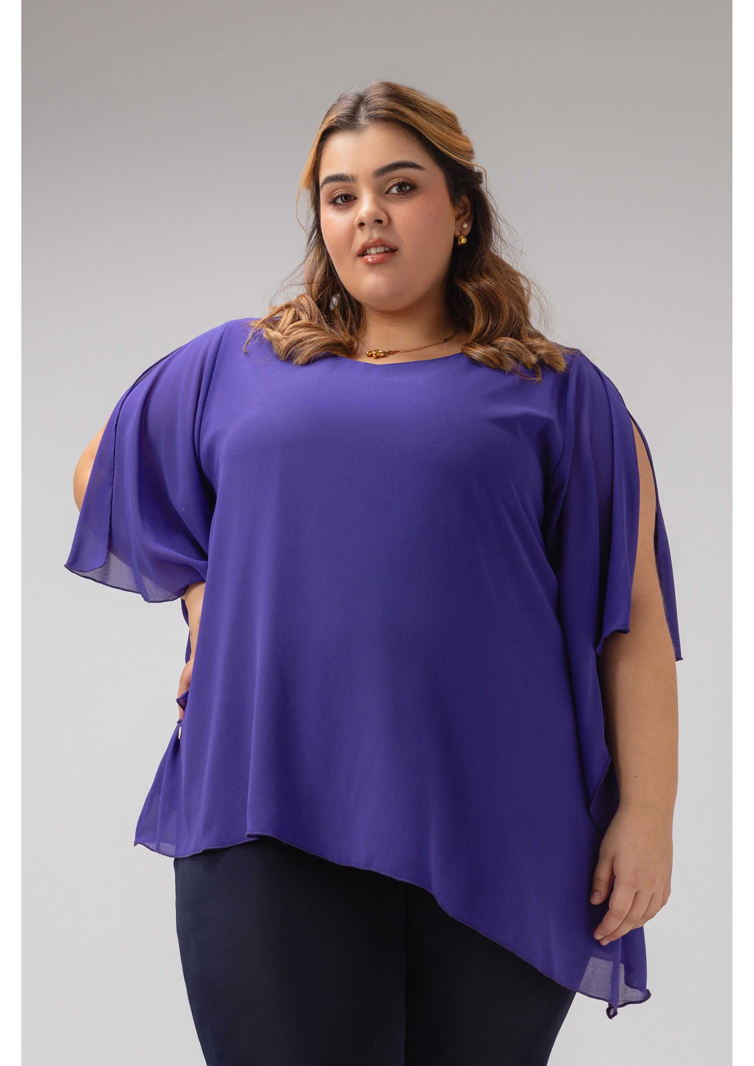 Tunic in Solid Fabric...