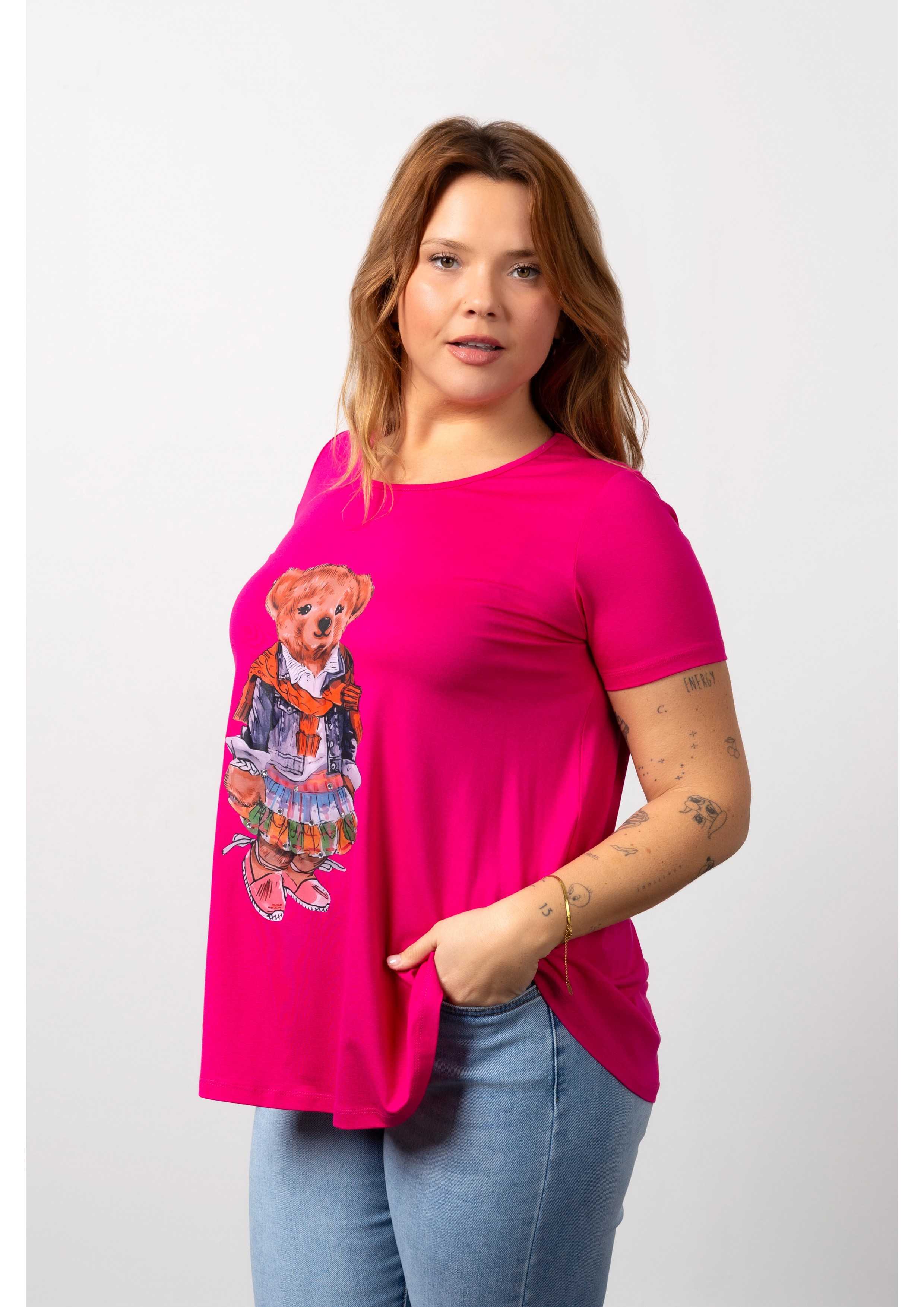 Tunique en maille unie...