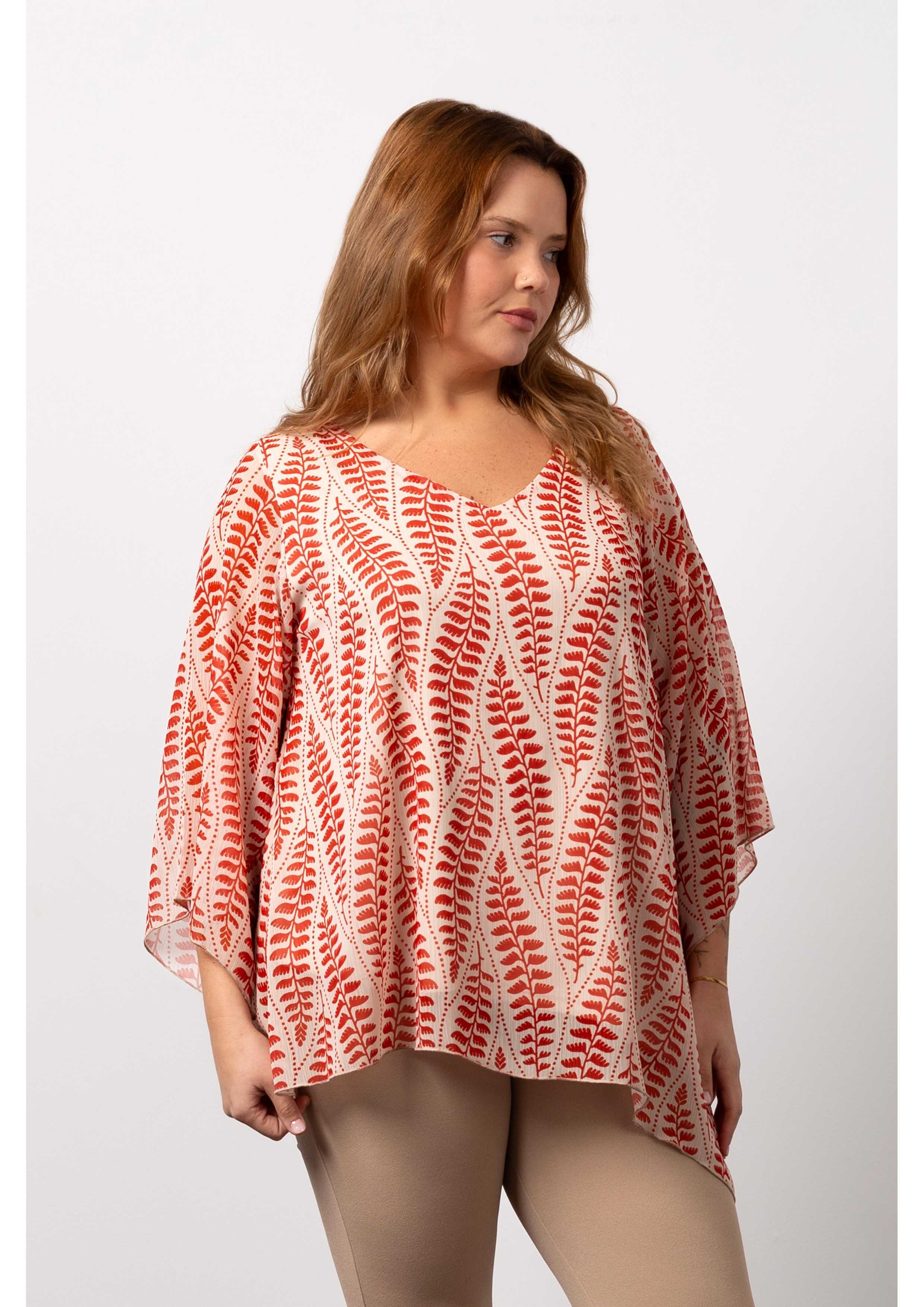 Tunic in Printed Fabric...