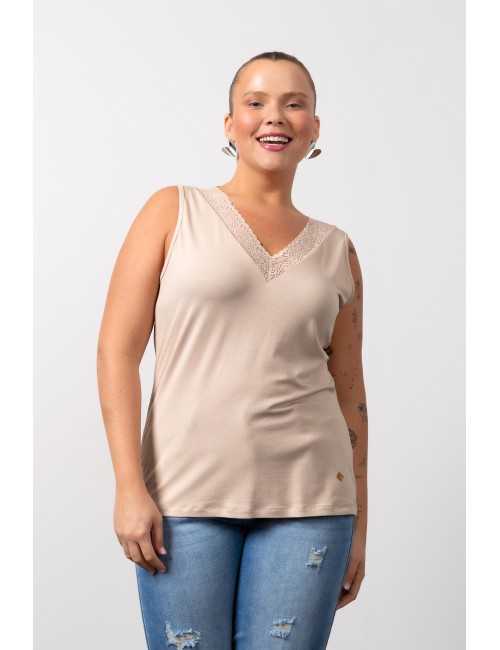 Plain Knit Top Spring...