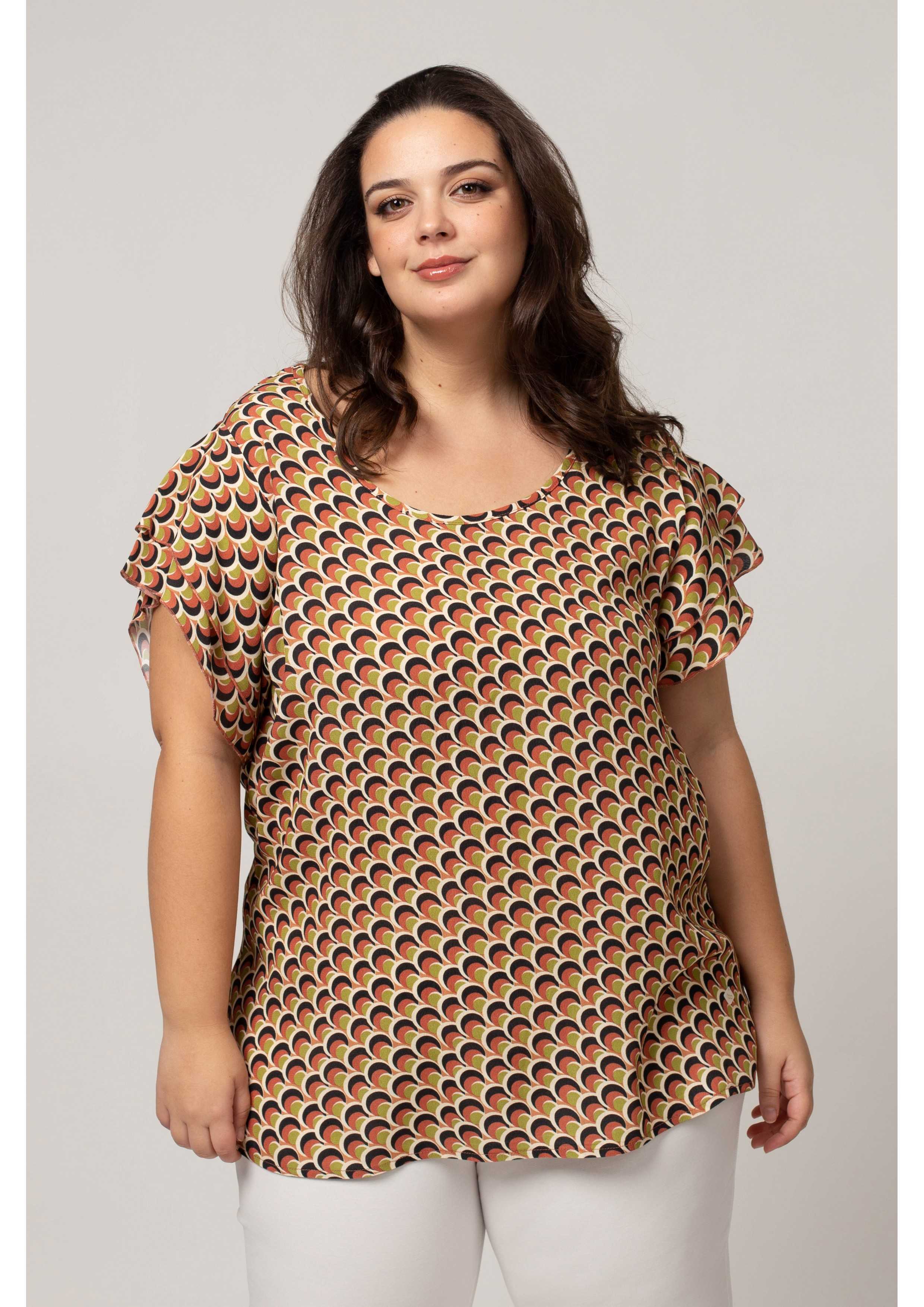 Tunic in fabric Spring...