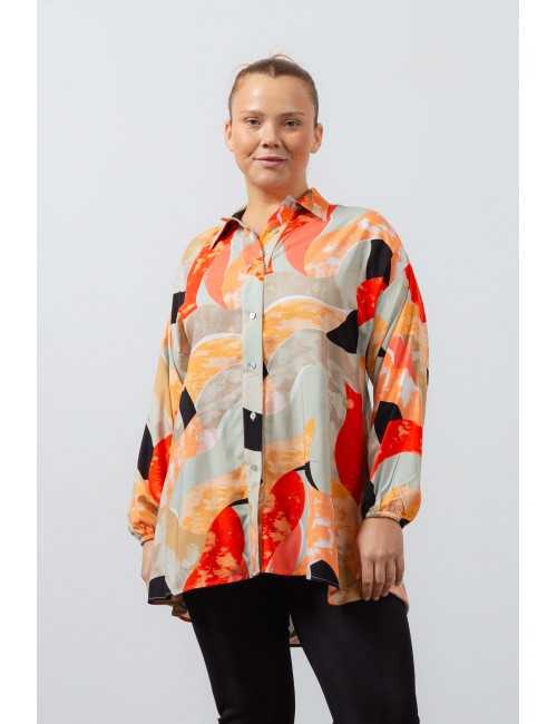 Printed Fabric Blouse...