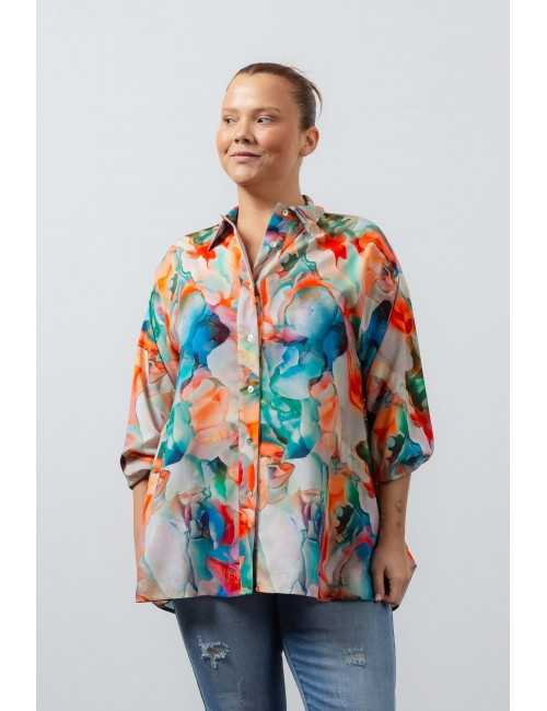 255017 - Blusa em tecido...
