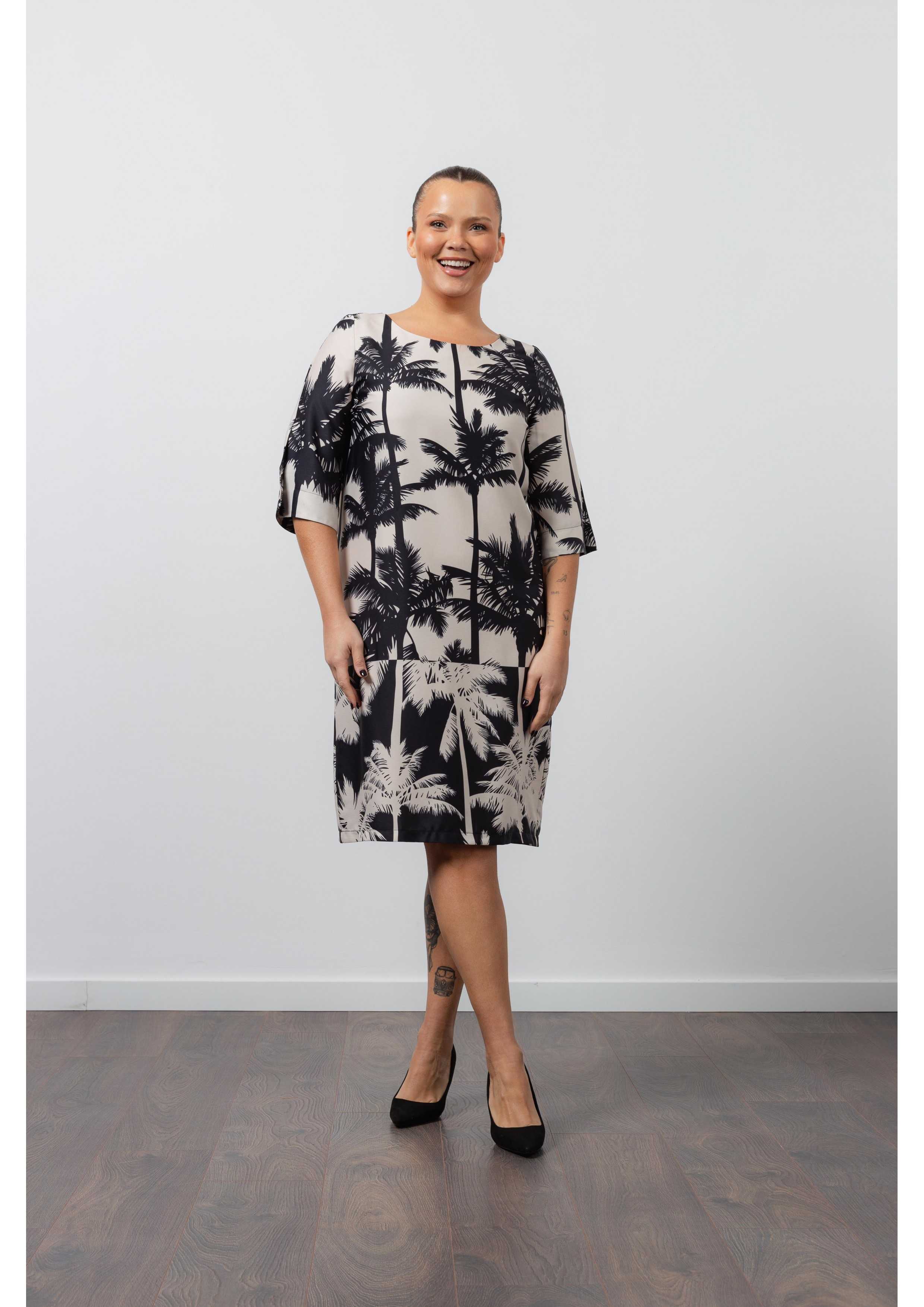 Robe en tissu imprimé...