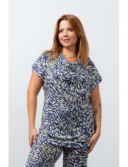 Printed Knit Tunic Spring...