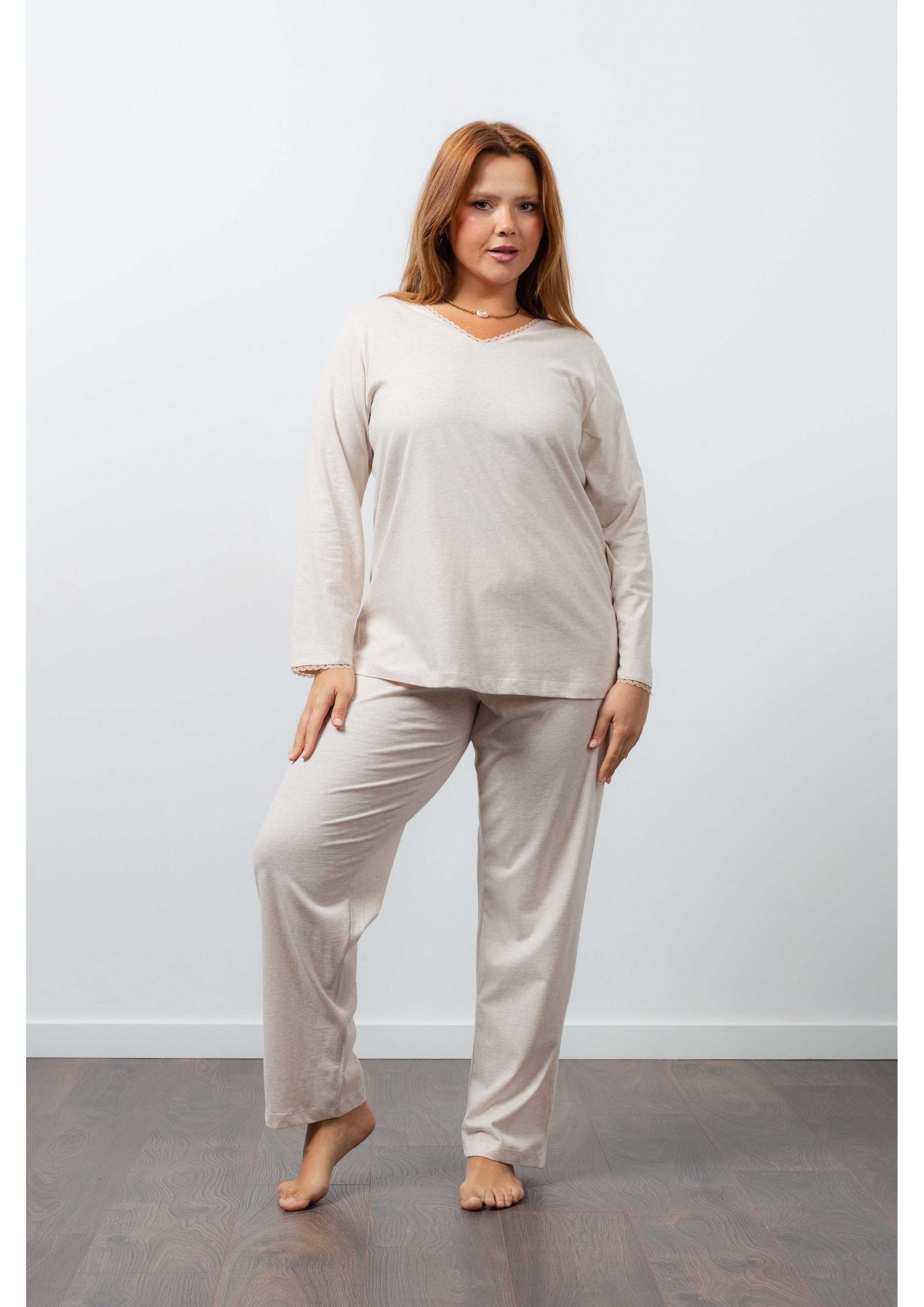 Pijama en jersey uni...