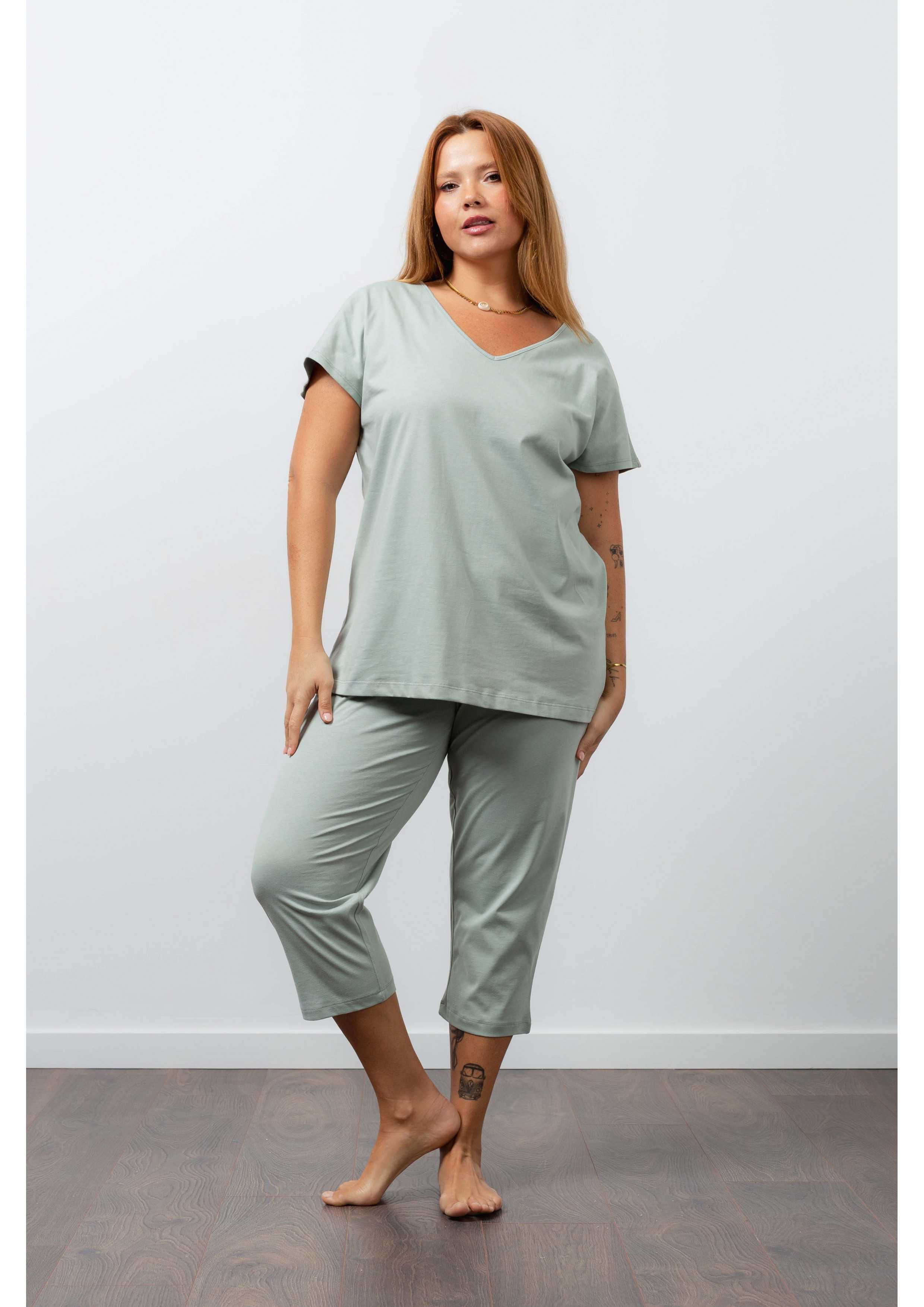 Pyjama en maille lisse...