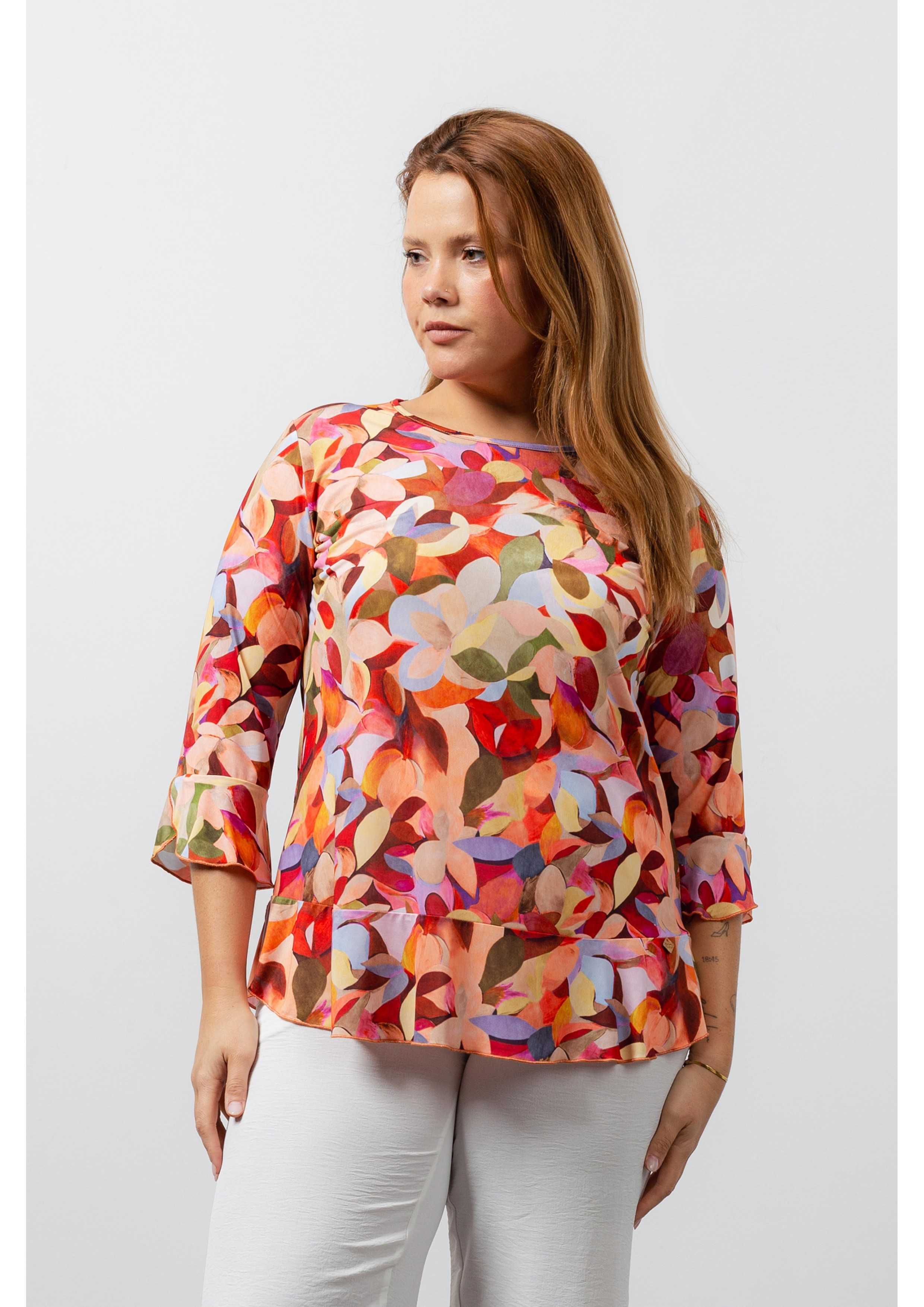 Printed Knit Tunic Spring...