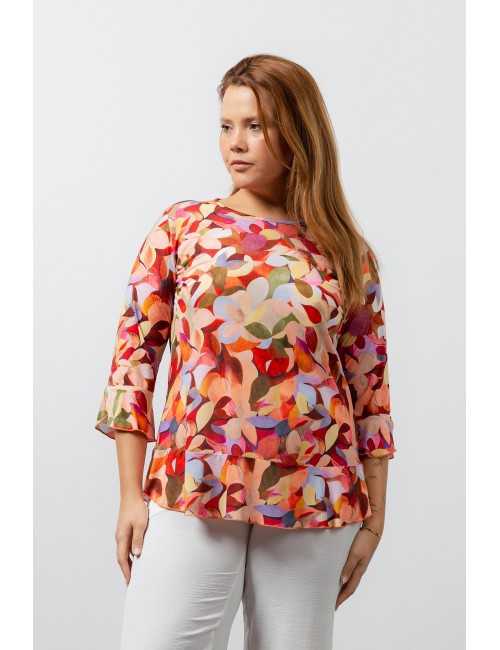 Printed Knit Tunic Spring...