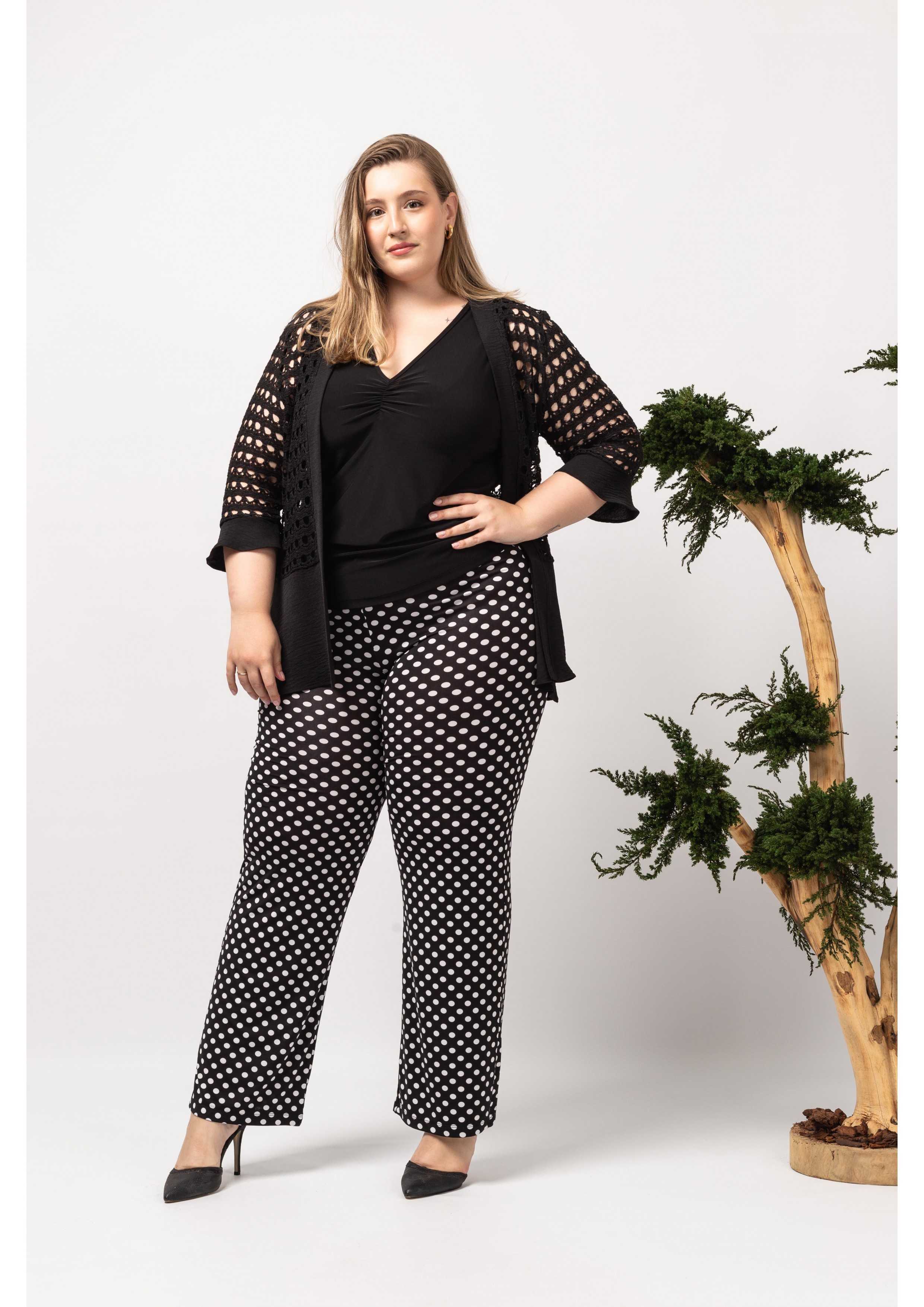 Pantalón de tejido...