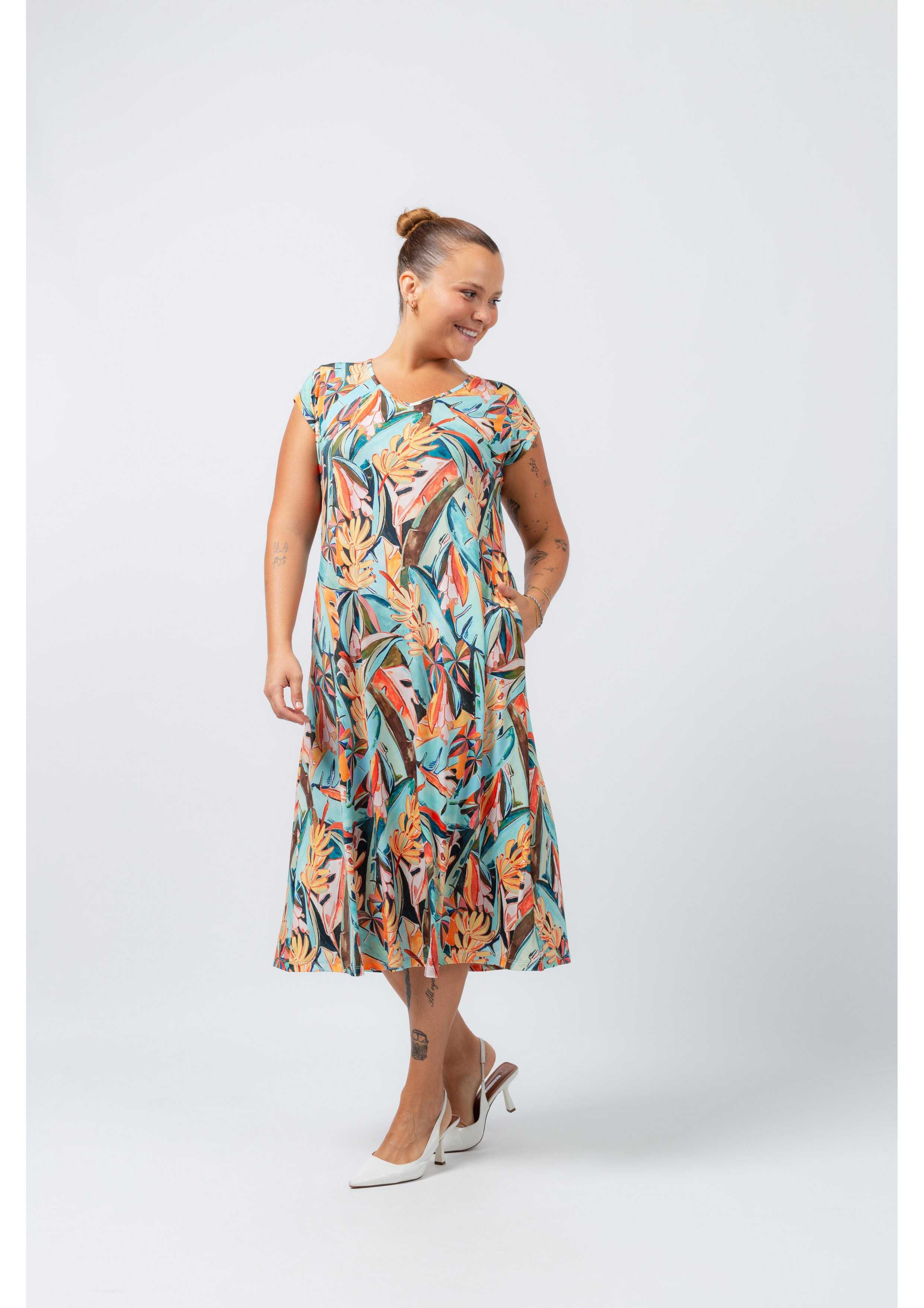 256031 - Vestido em malha...