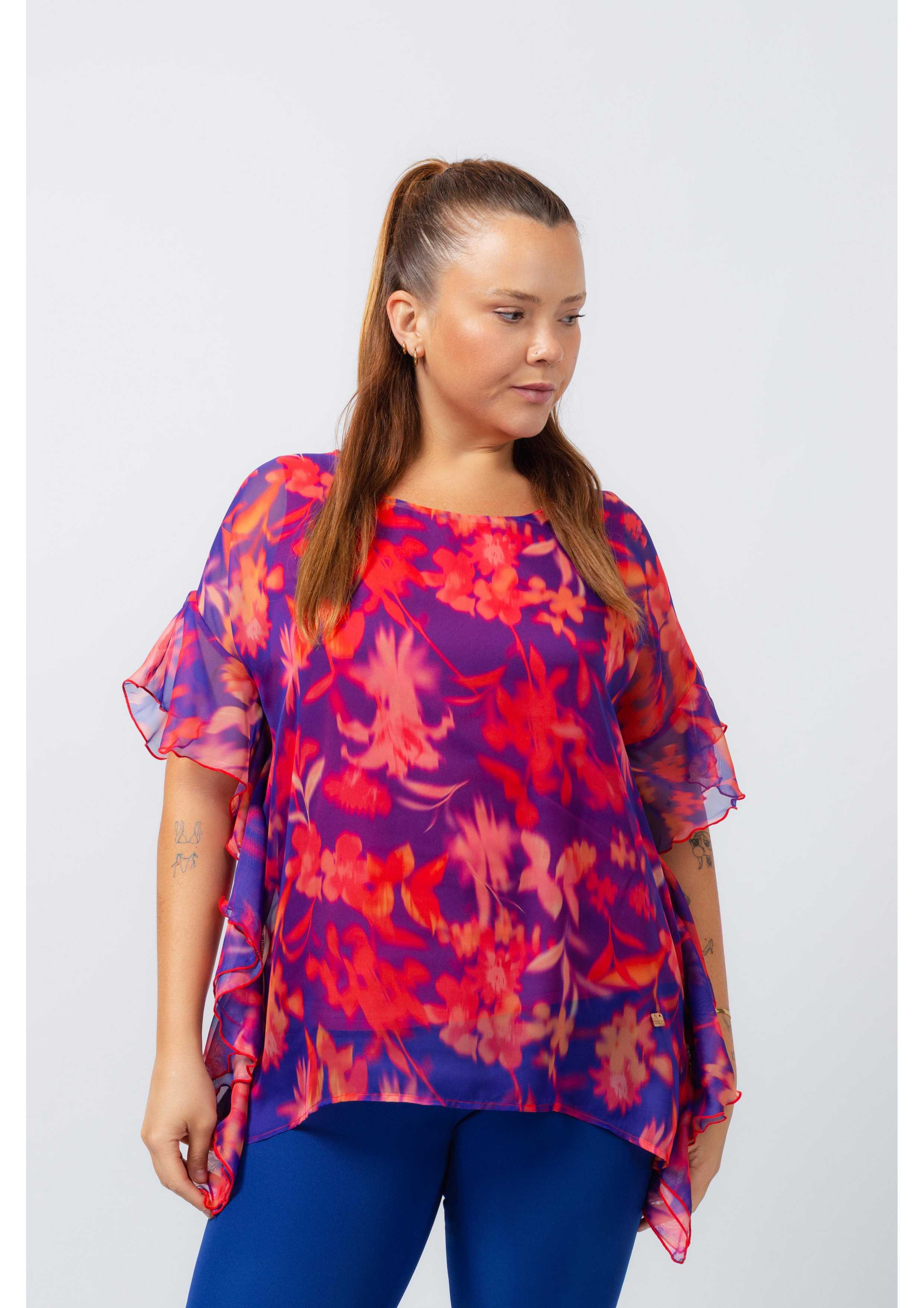 Printed Fabric Tunic Spring...