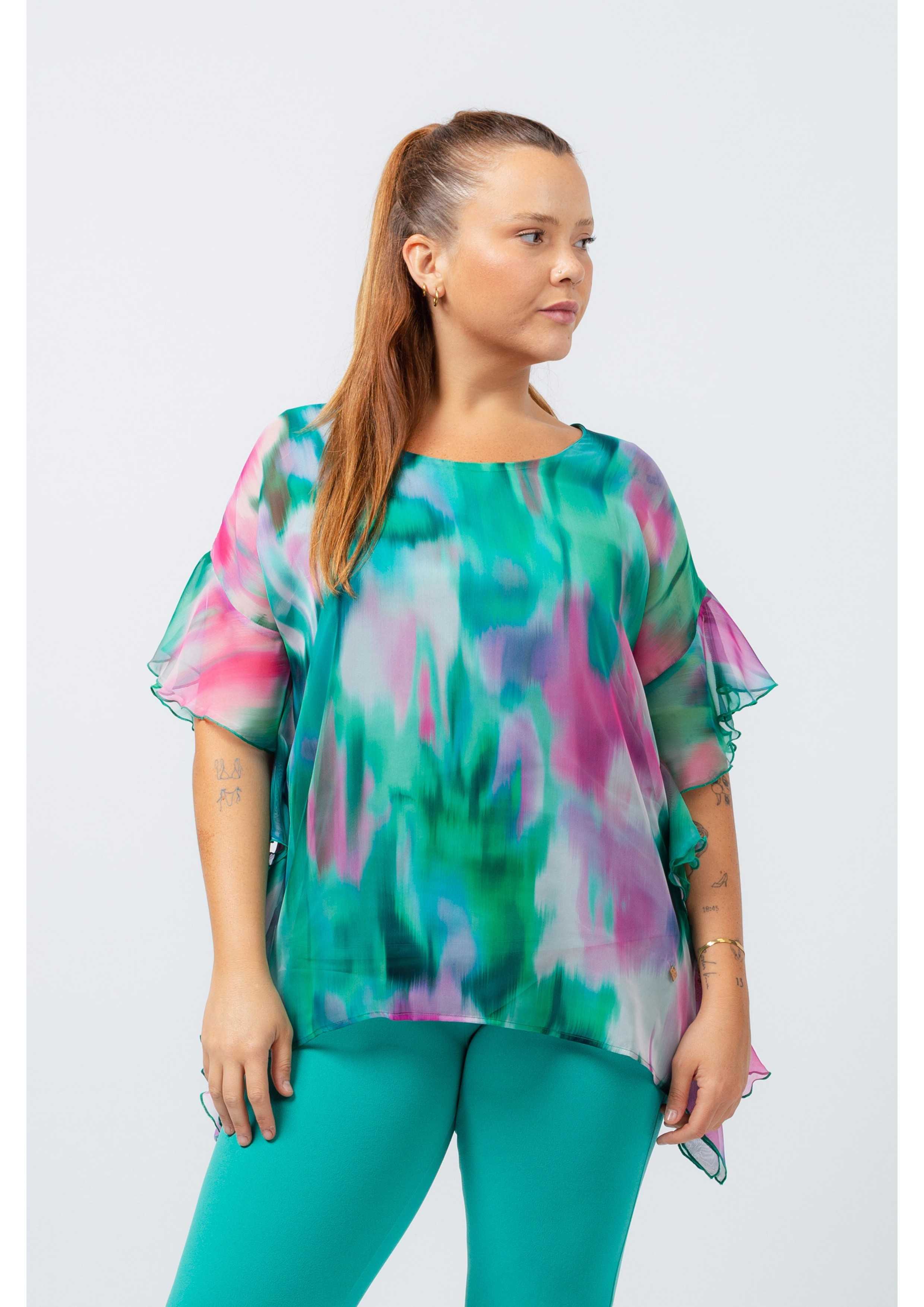 Printed Fabric Tunic Spring...