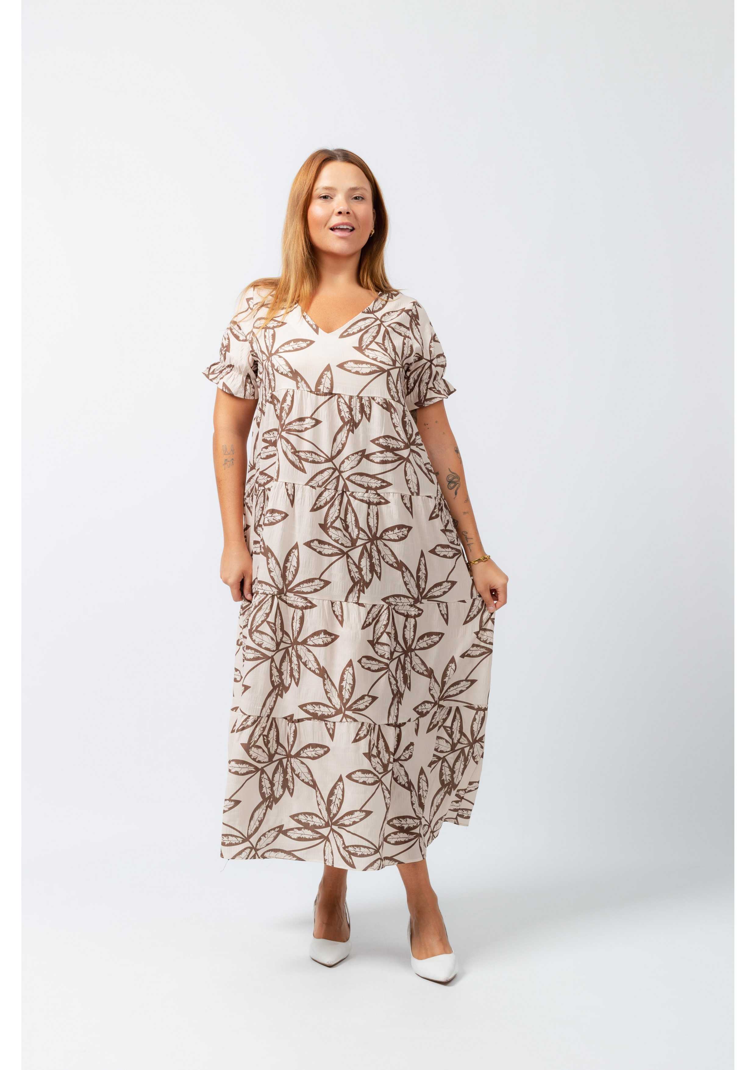 Robe en tissu imprimé...