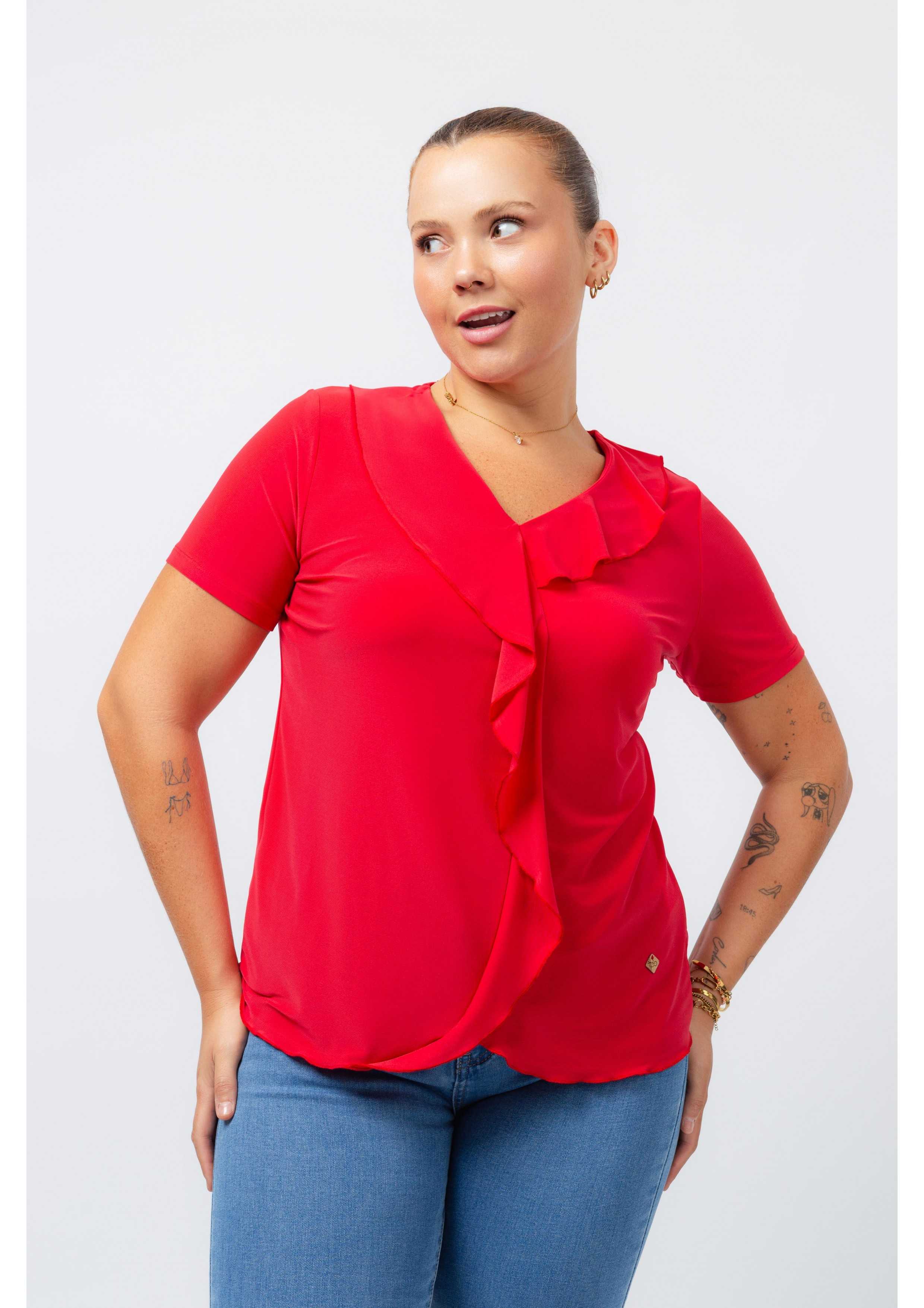 Pull en maille unie...