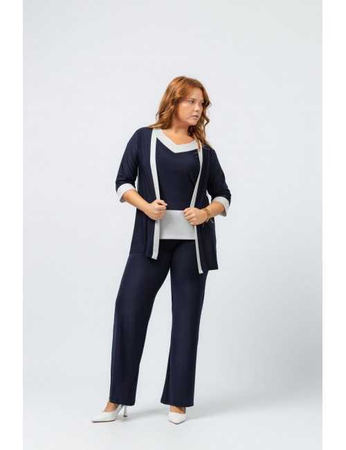 Solid Knit Pants Spring...