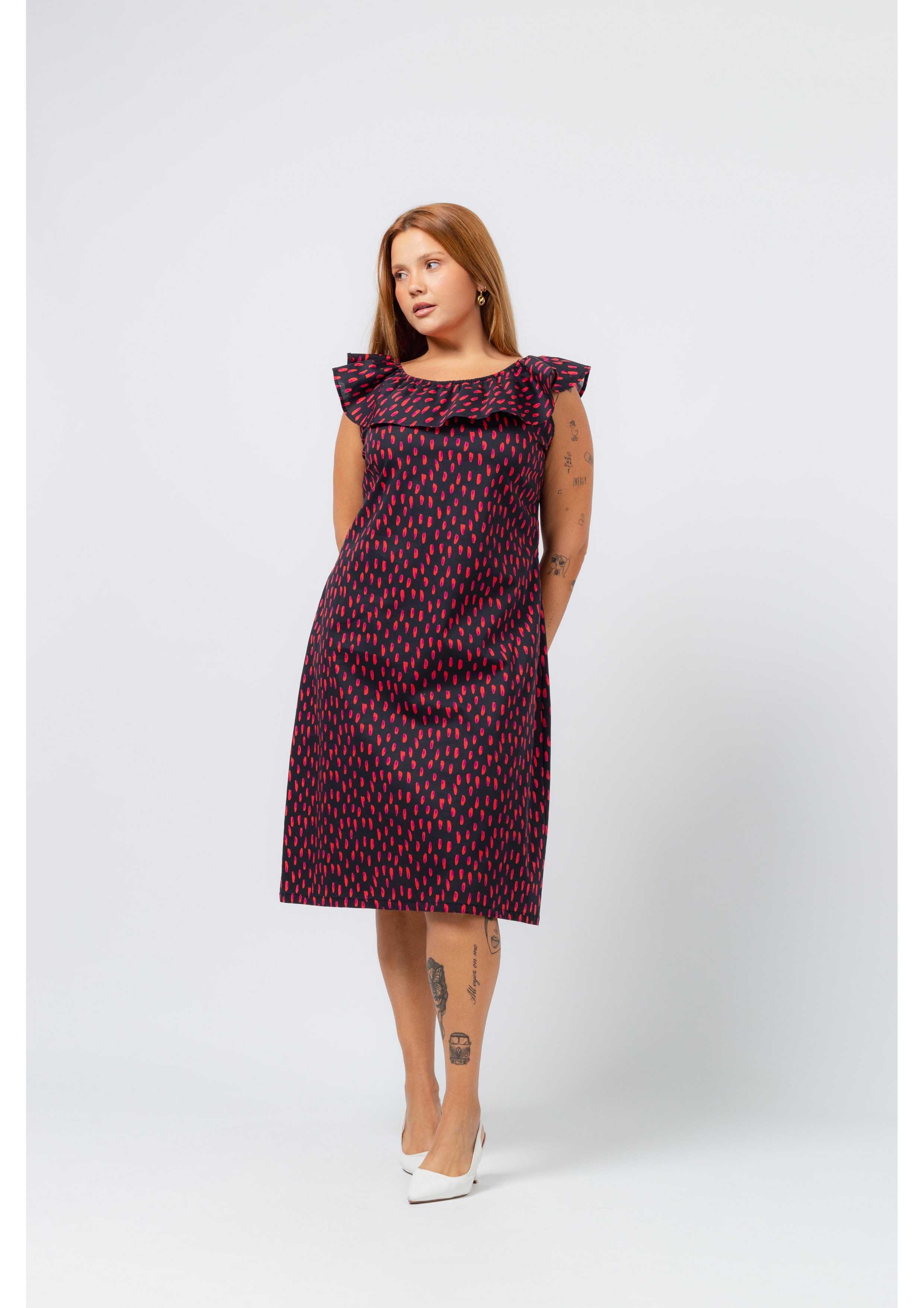 Robe en tissu imprimé...