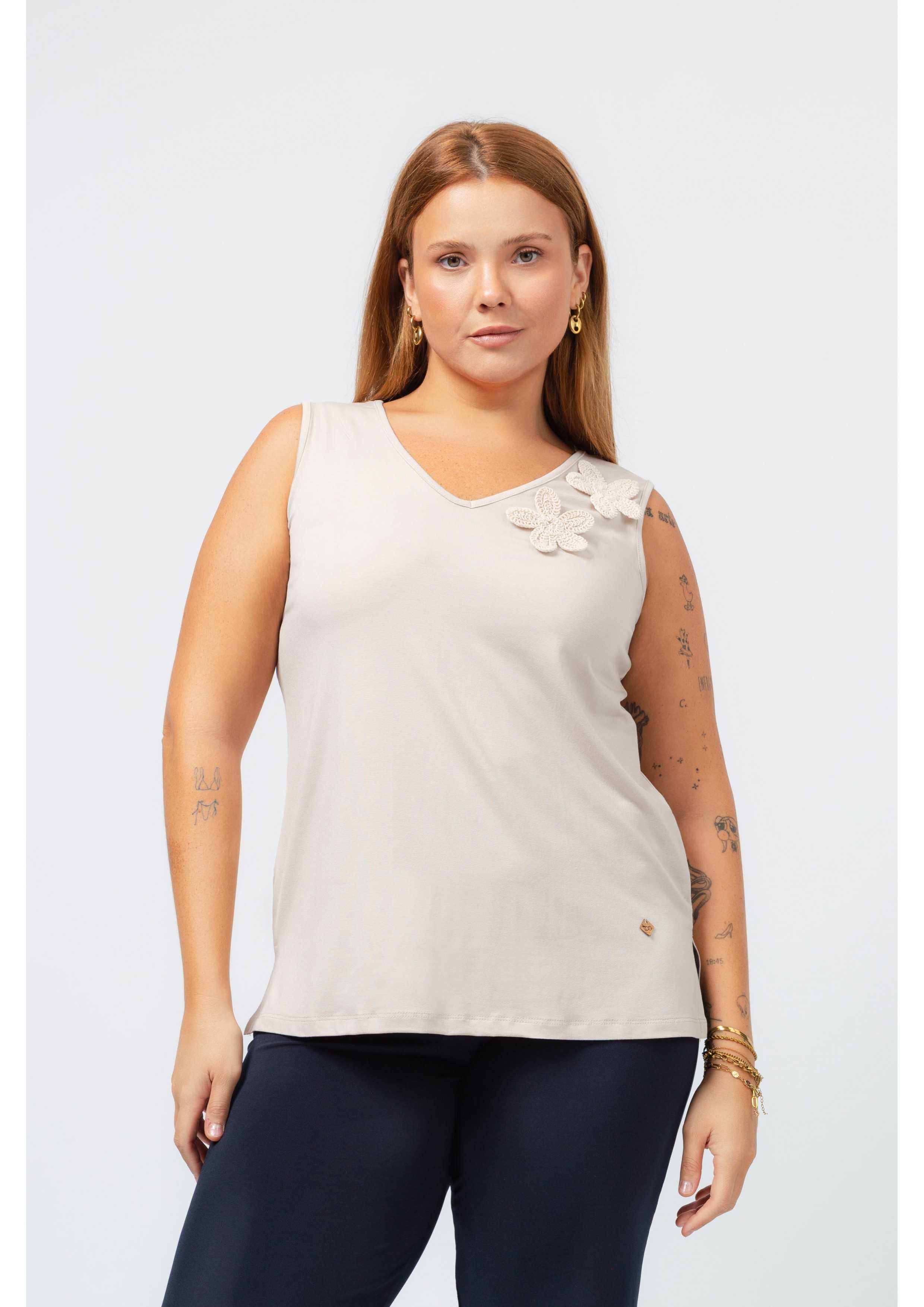 Plain Knit Top Spring...