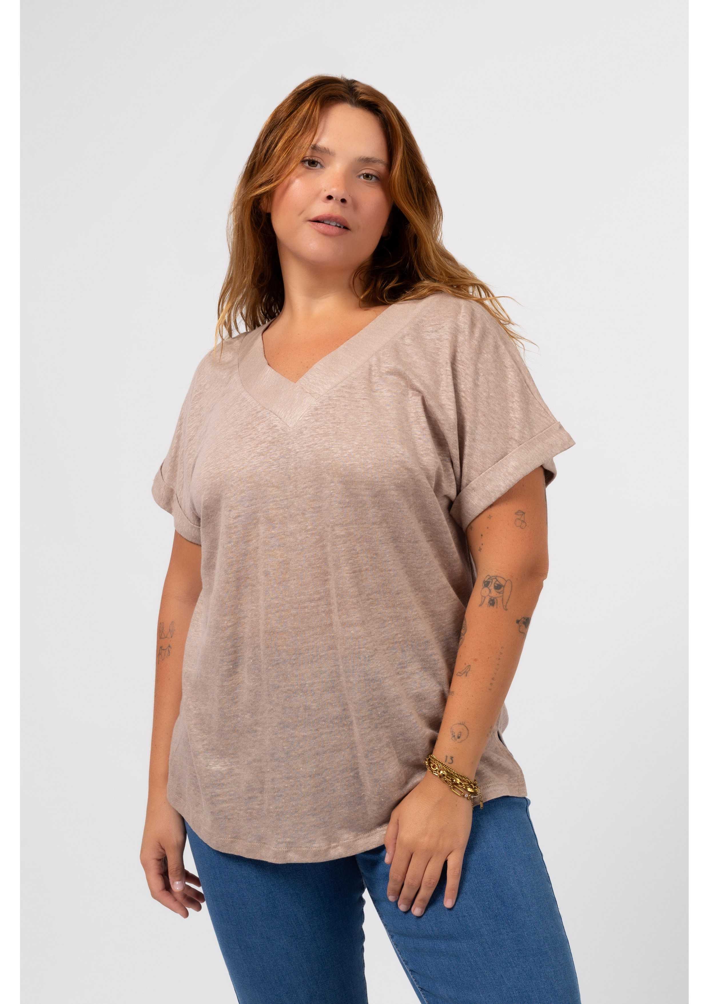 Plain Knit Tunic Spring...