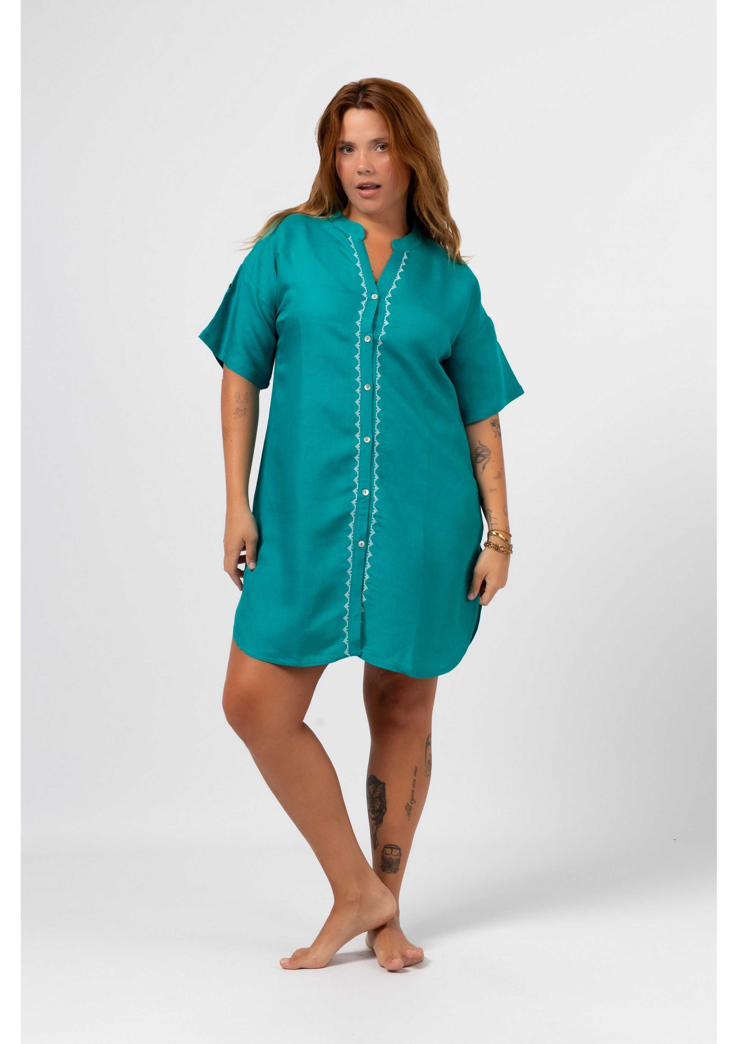 Tunic in Fabric Spring...