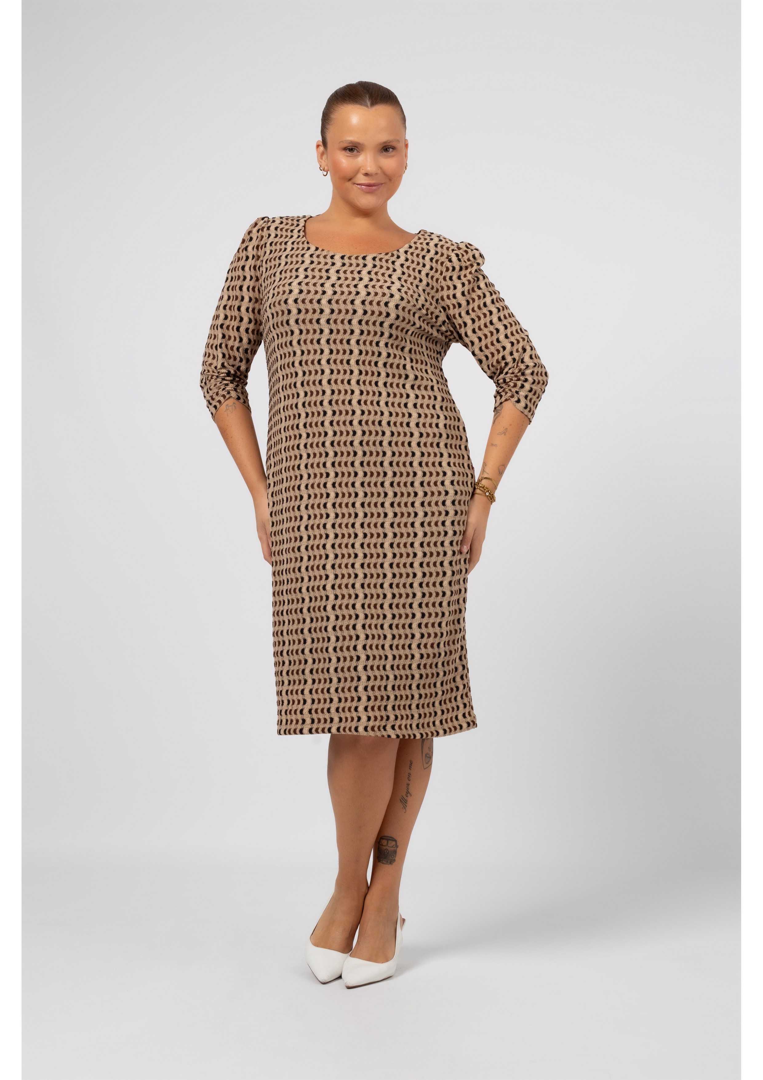 256051 - Vestido em malha...