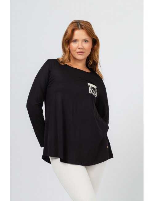 Tunique en maille unie...