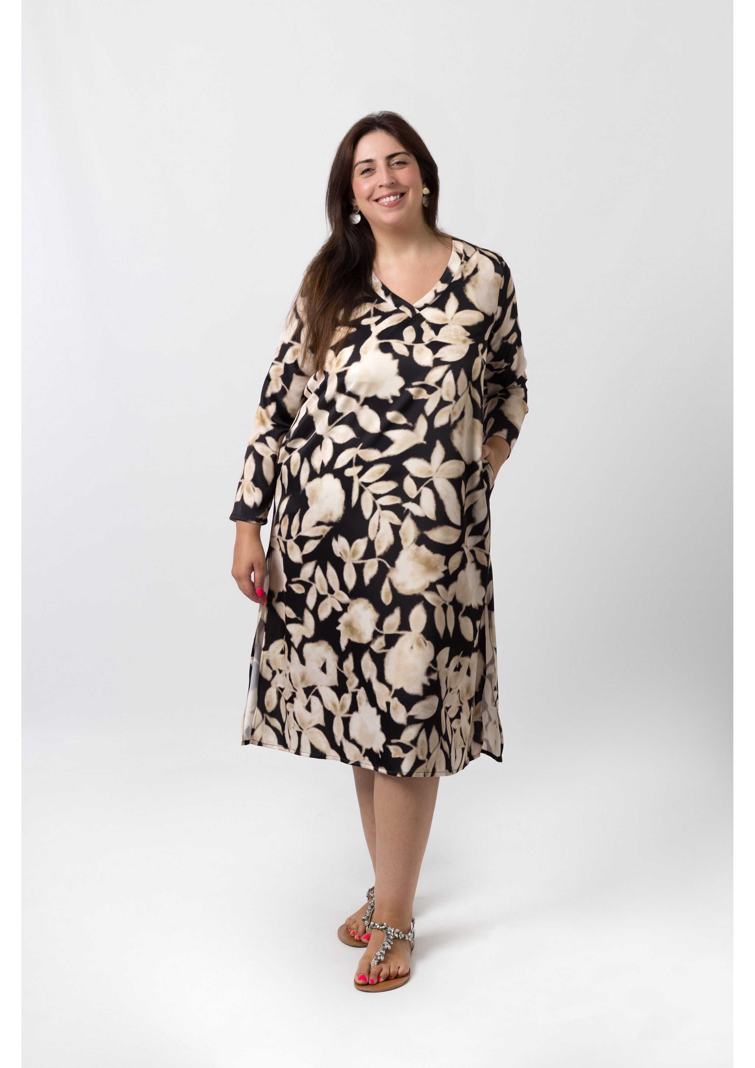256059 - Vestido em tecido...