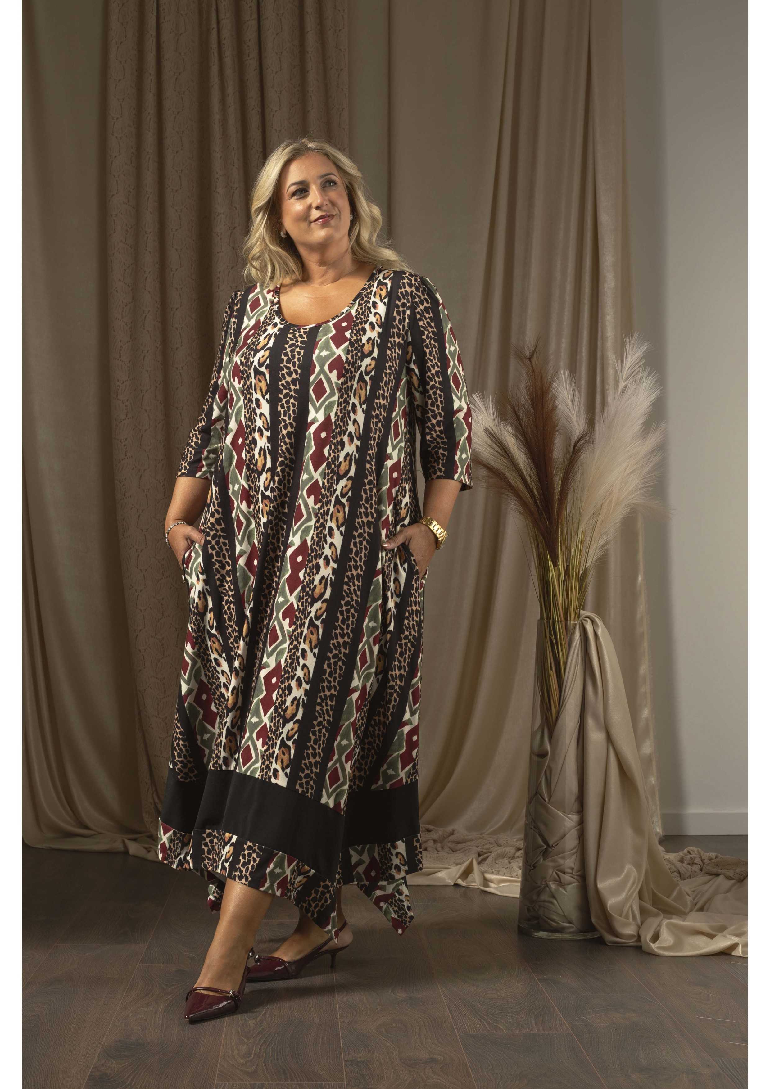256057 - Vestido em malha...