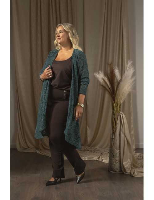 Plain Knit Pants Autumn...