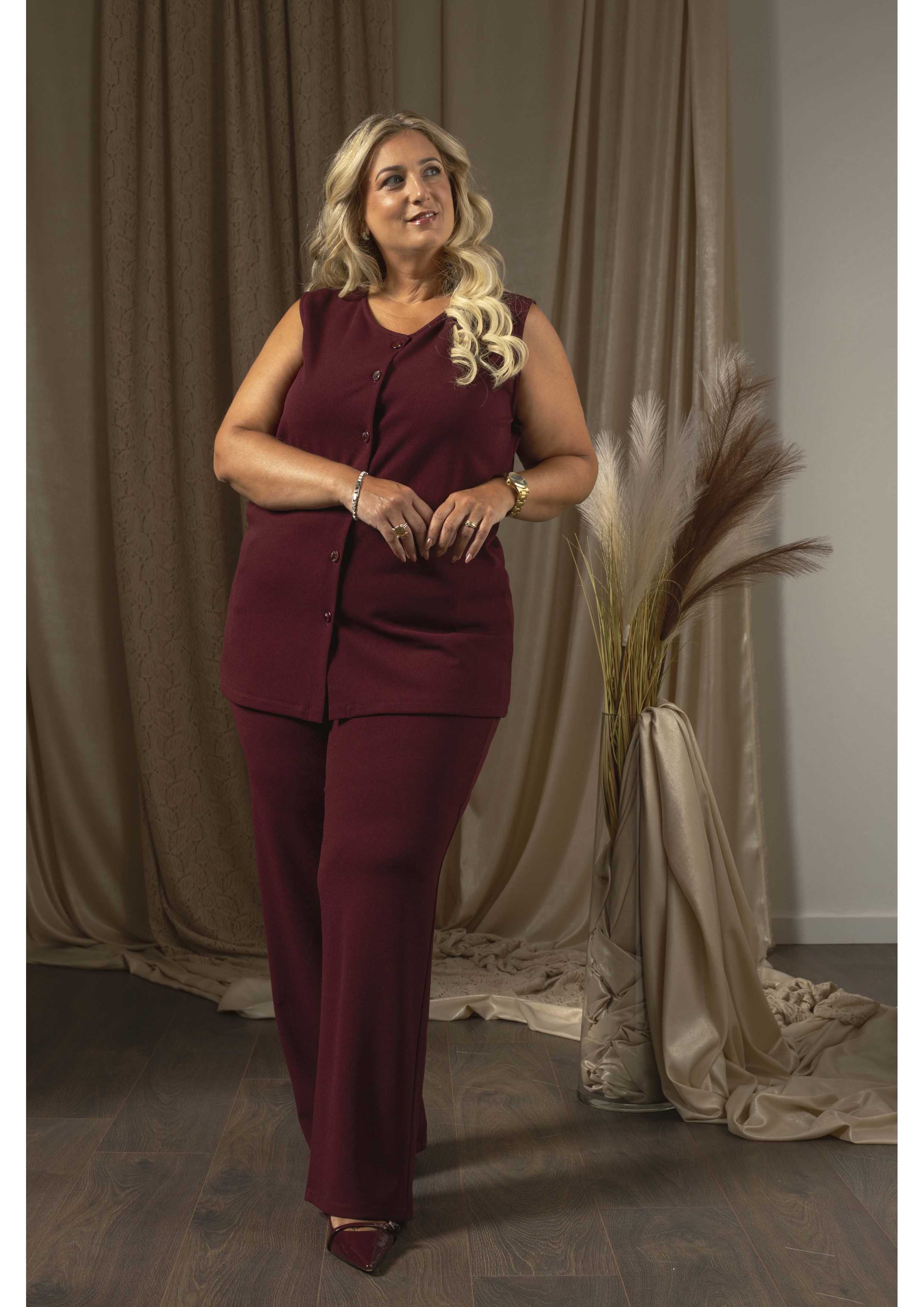 Pantalón con botones al...