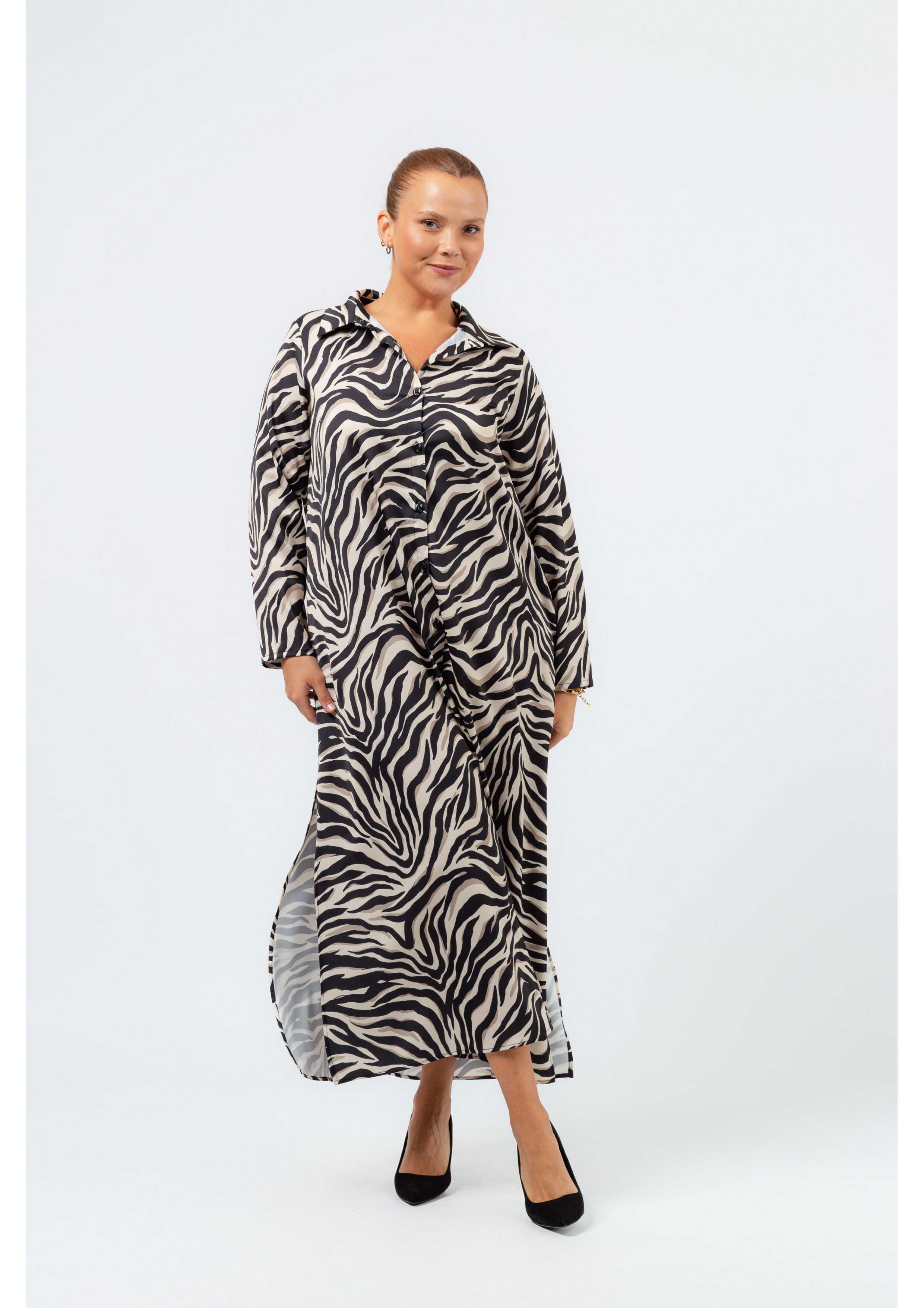 Dress in Printed Fabric...