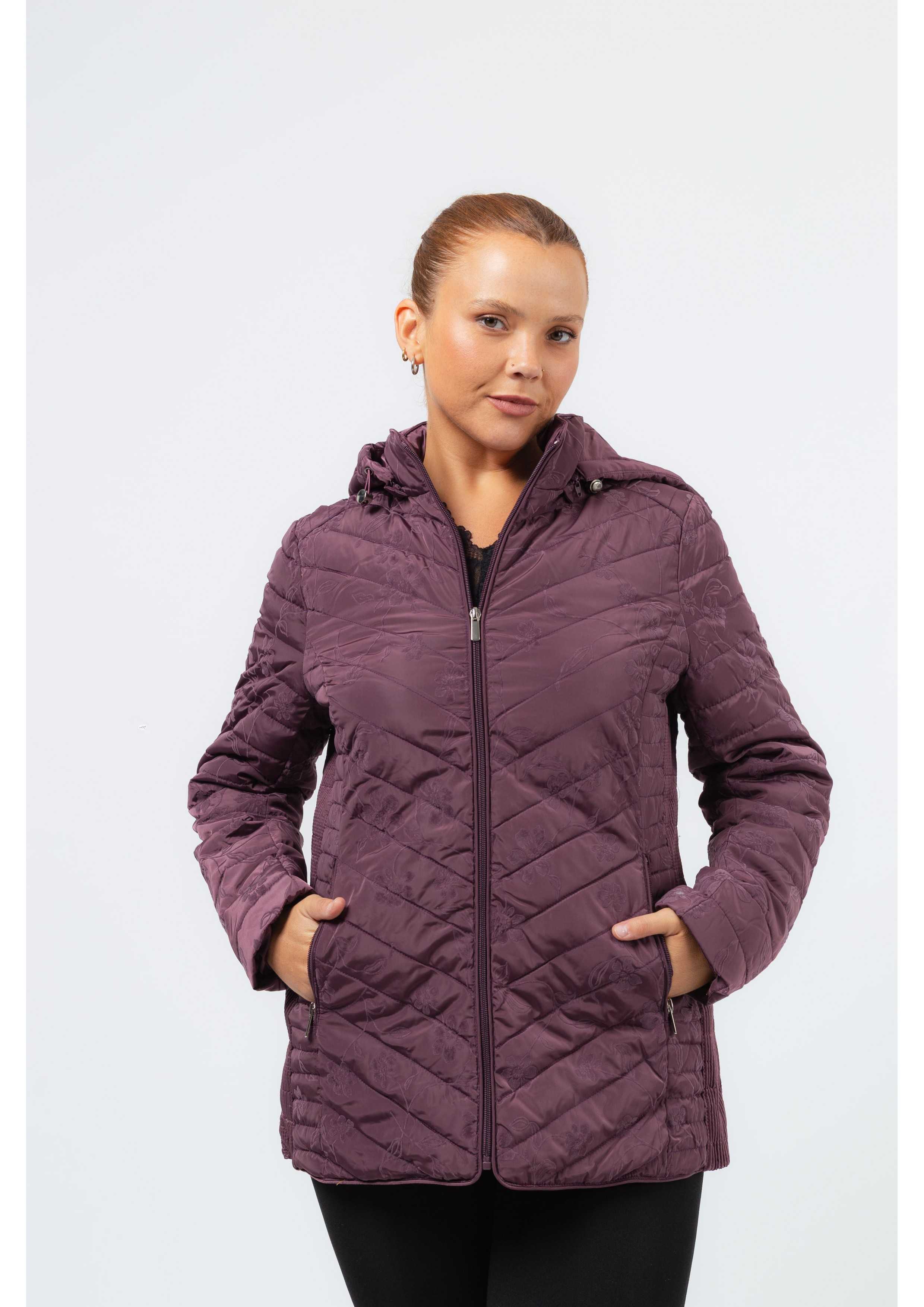 Parka en tissu lisse...