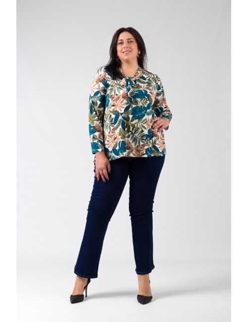 M120SV415 -  Calça de ganga...