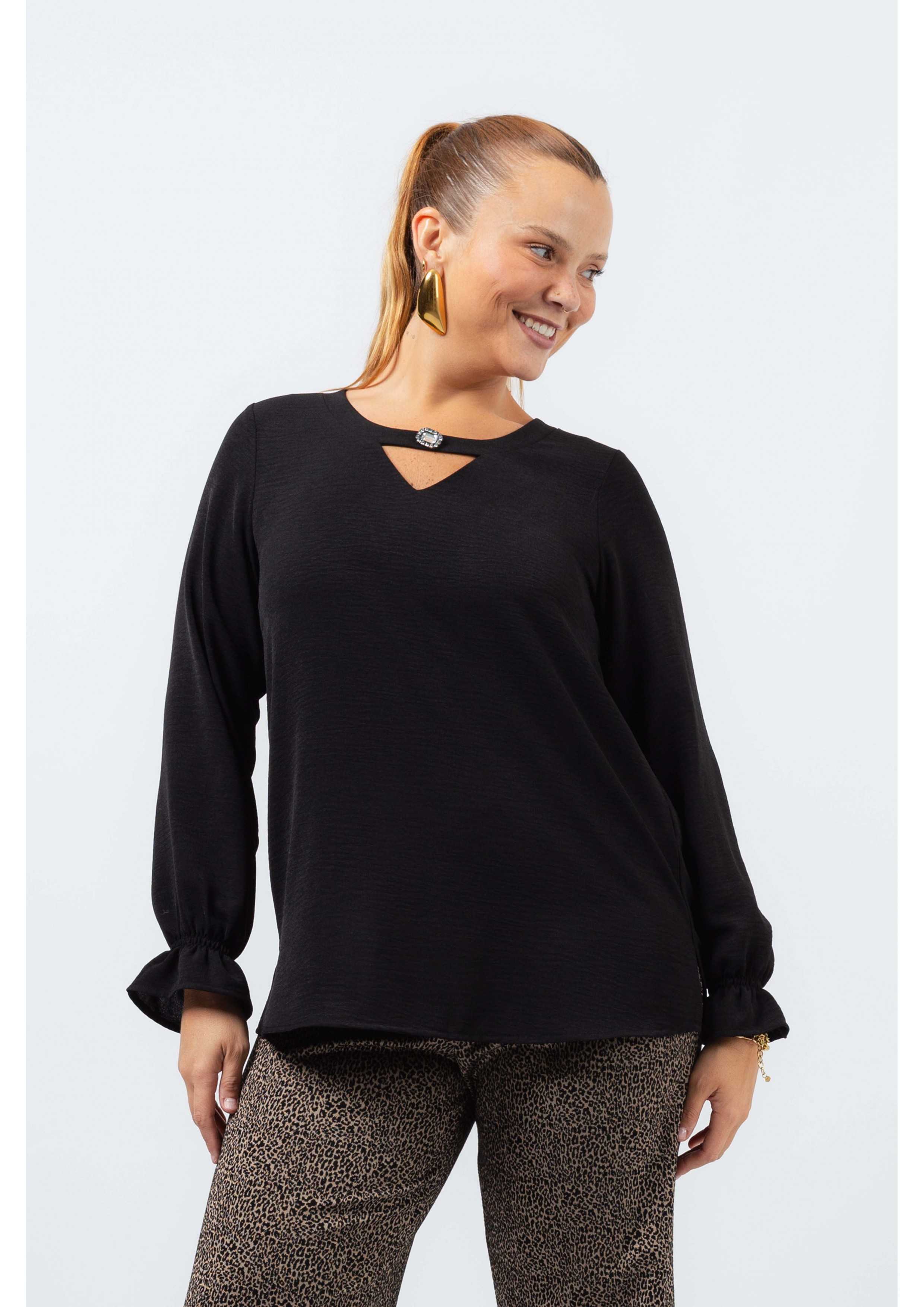 251140 - Túnica em tecido...