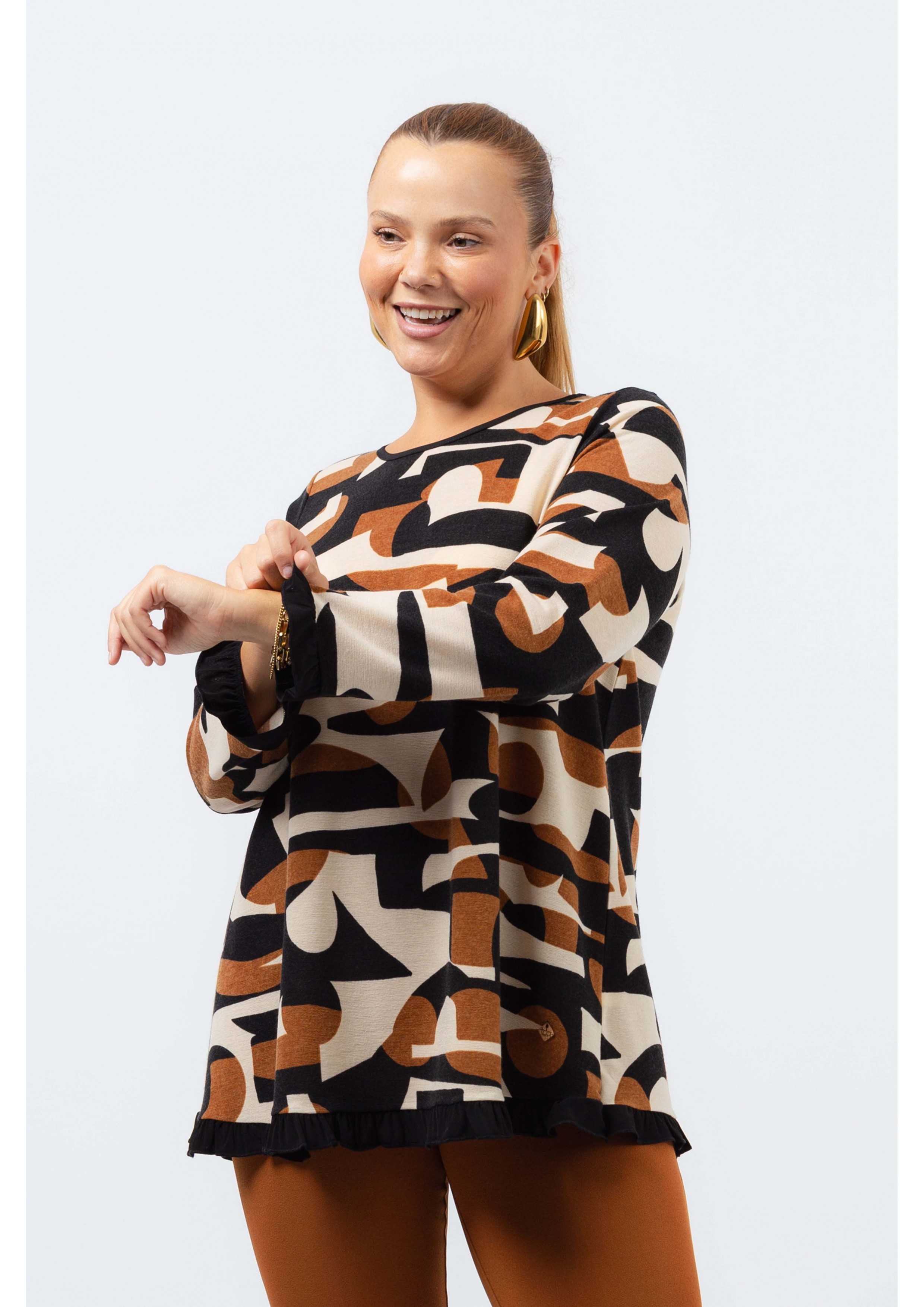 251147 - Túnica em malha...