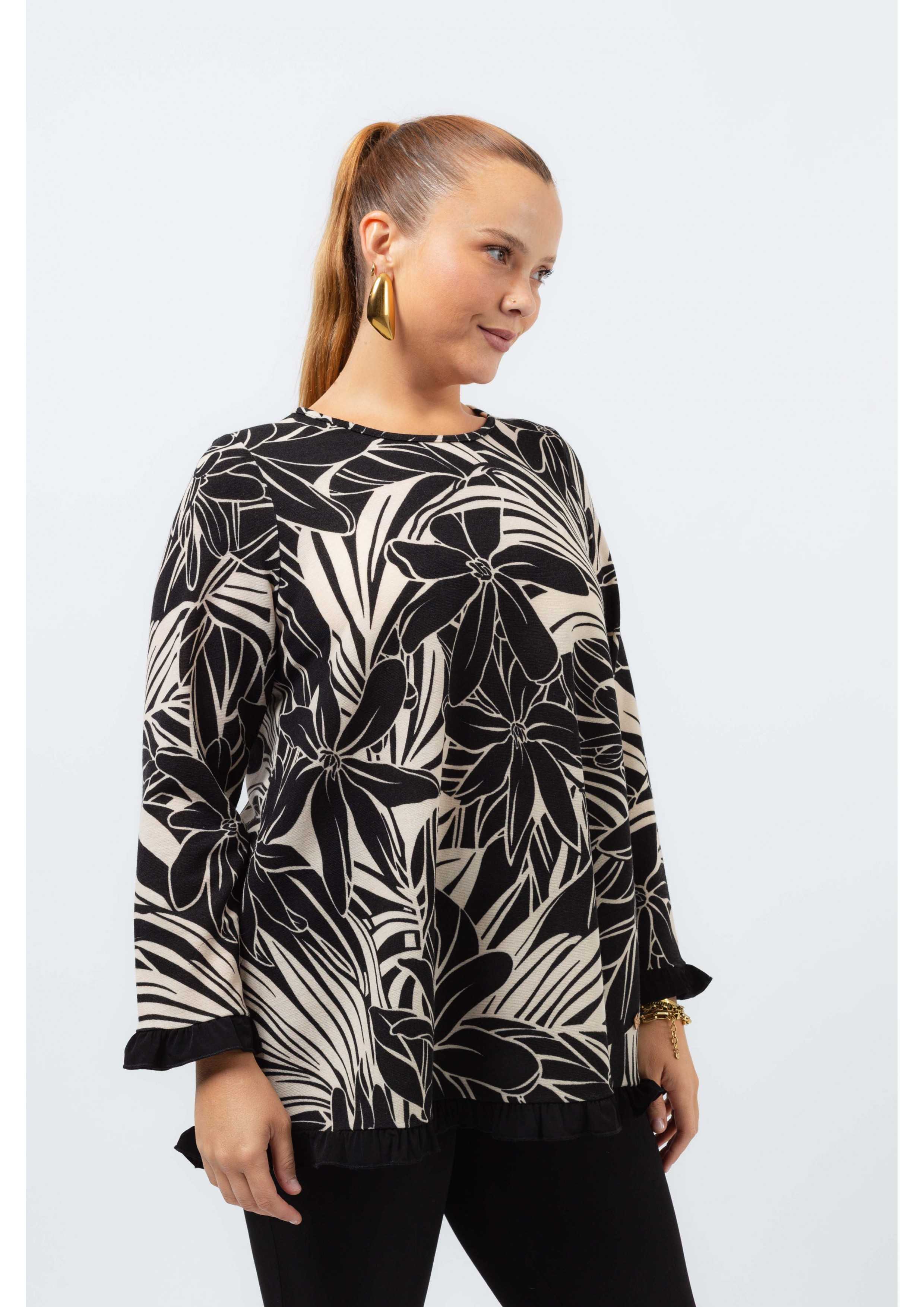 251148 - Túnica em malha...