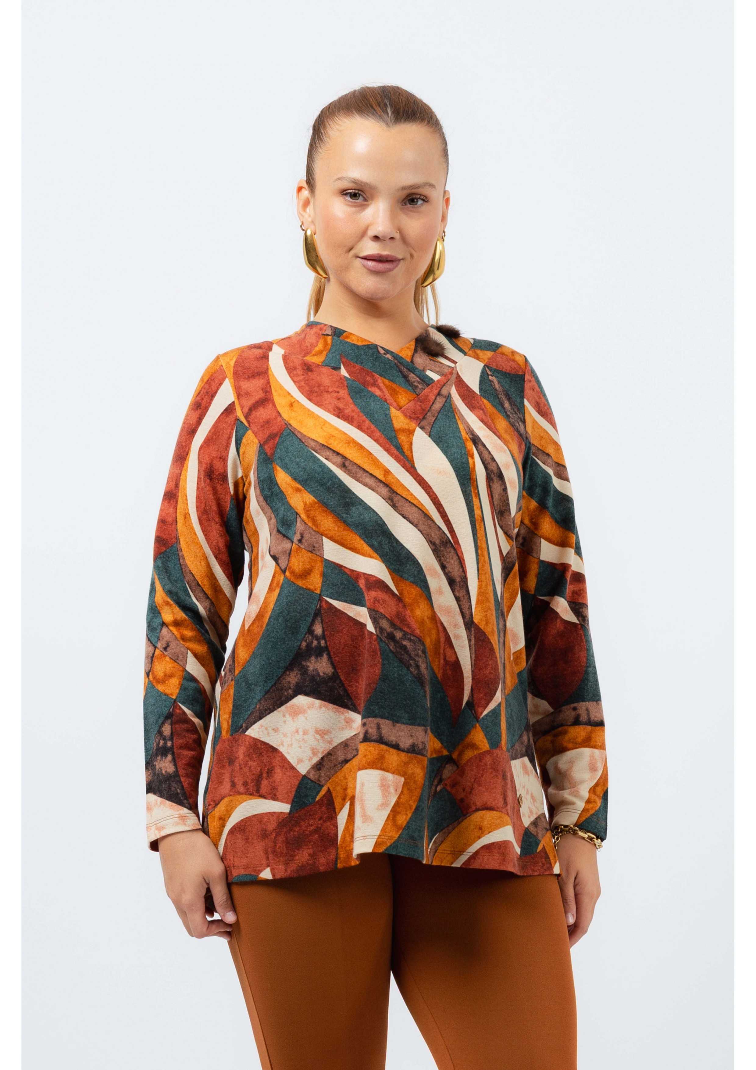 251151 - Túnica em malha...