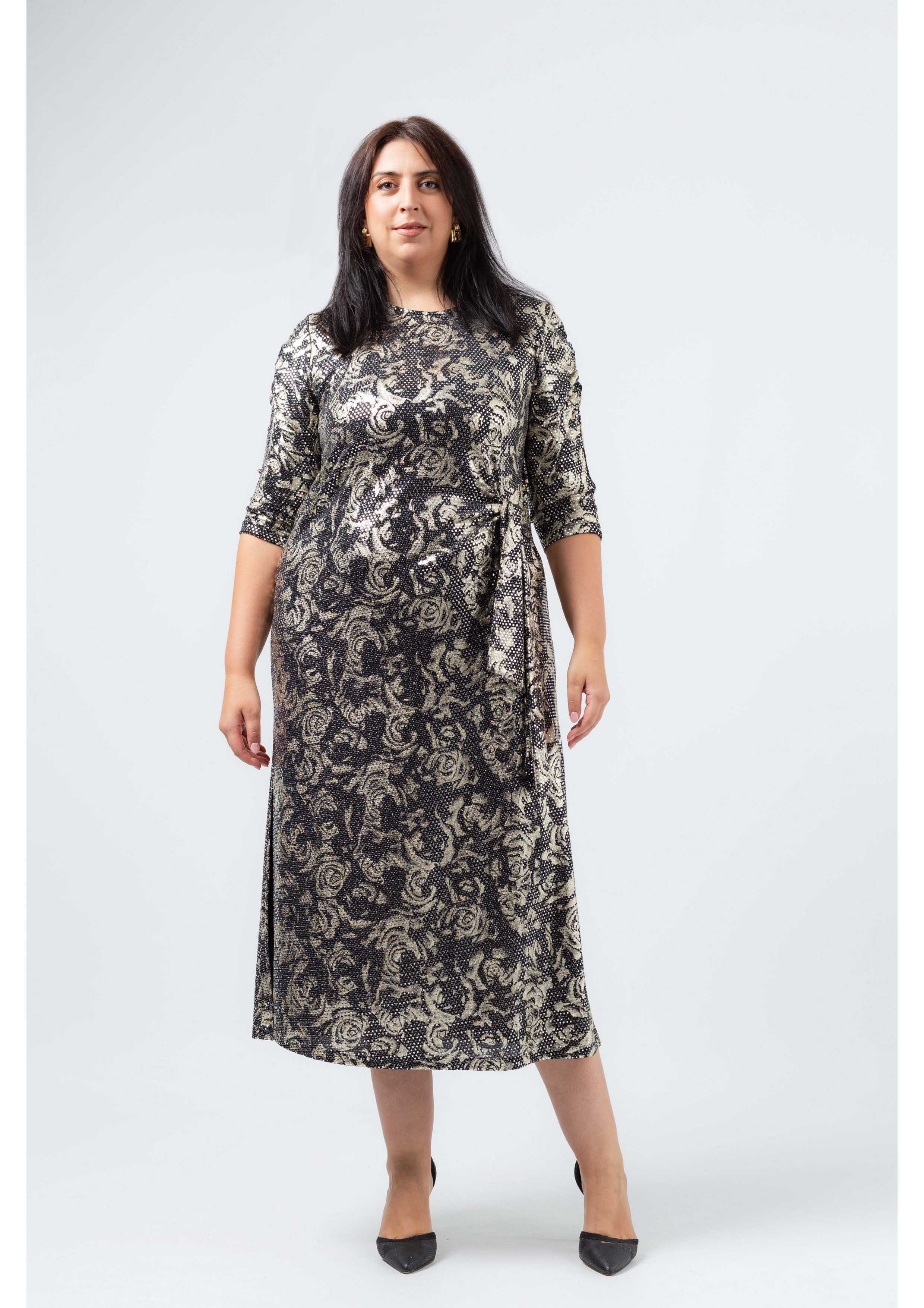 256073 - Vestido em malha...