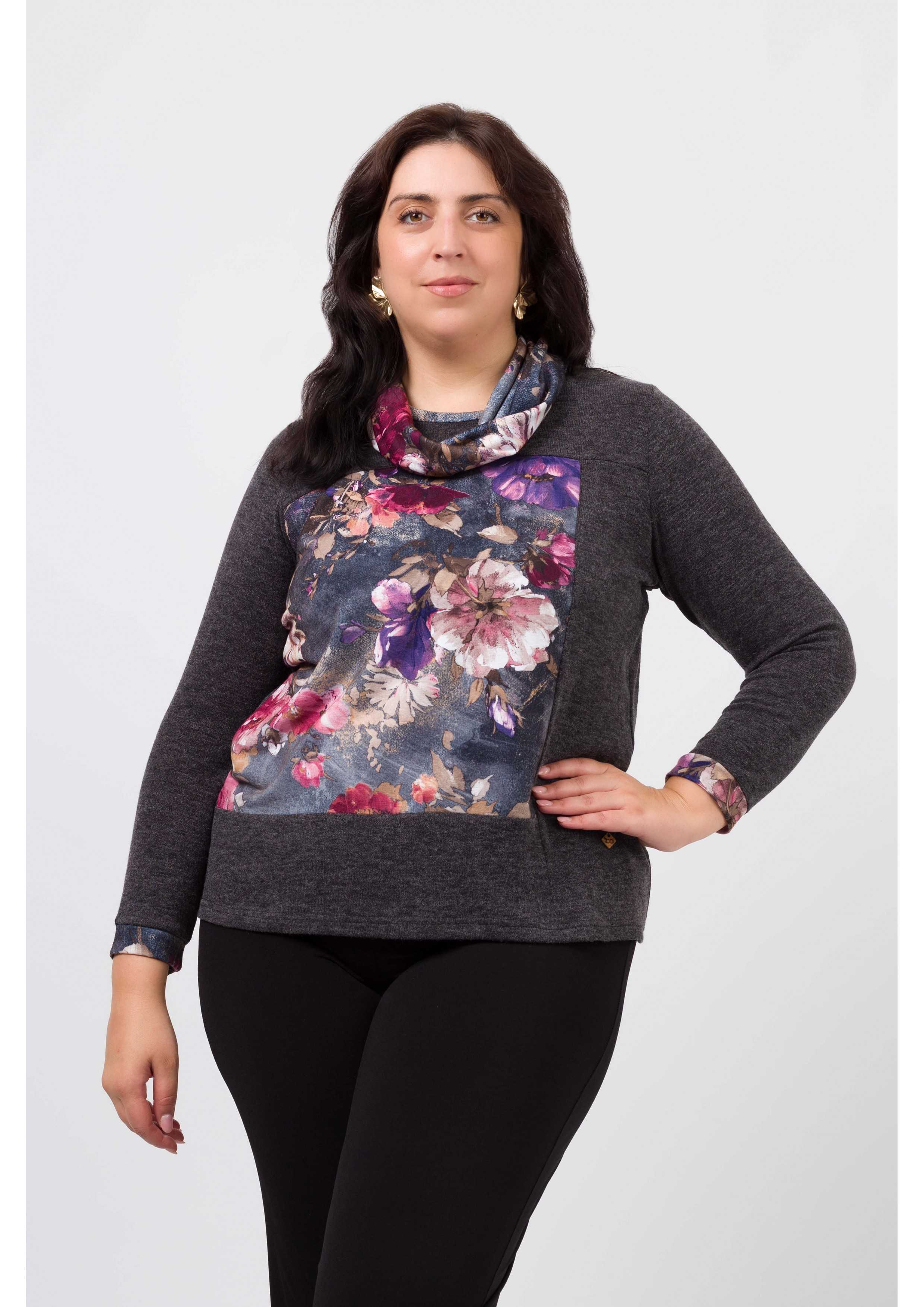 251163 - Túnica em malha...