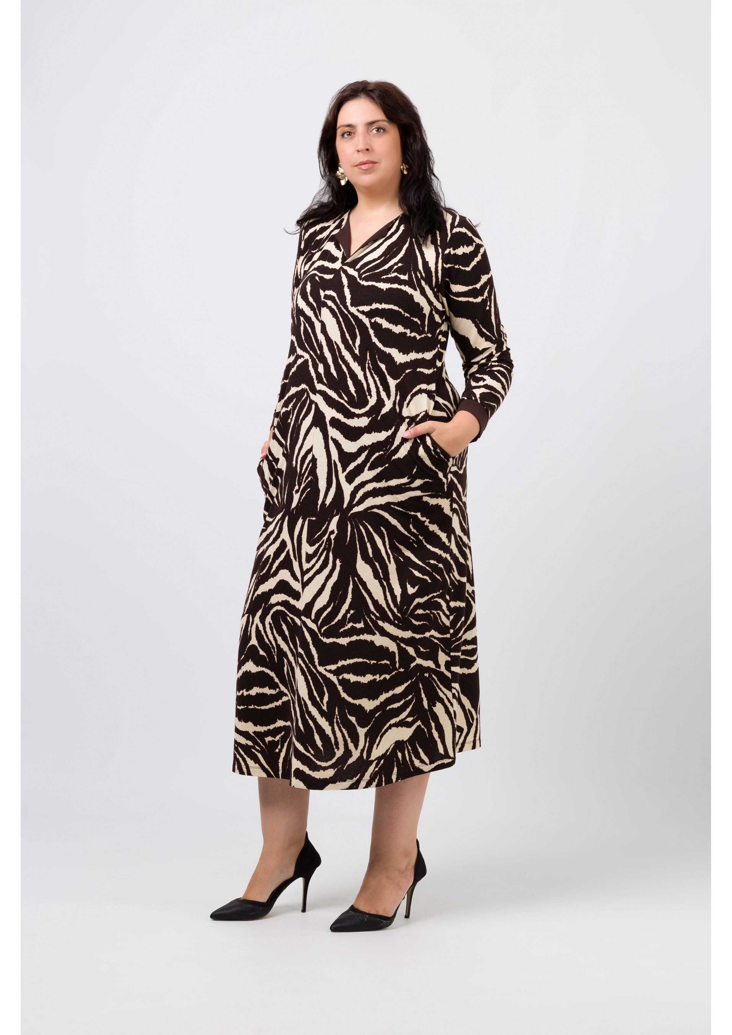 256077 - Vestido em malha...