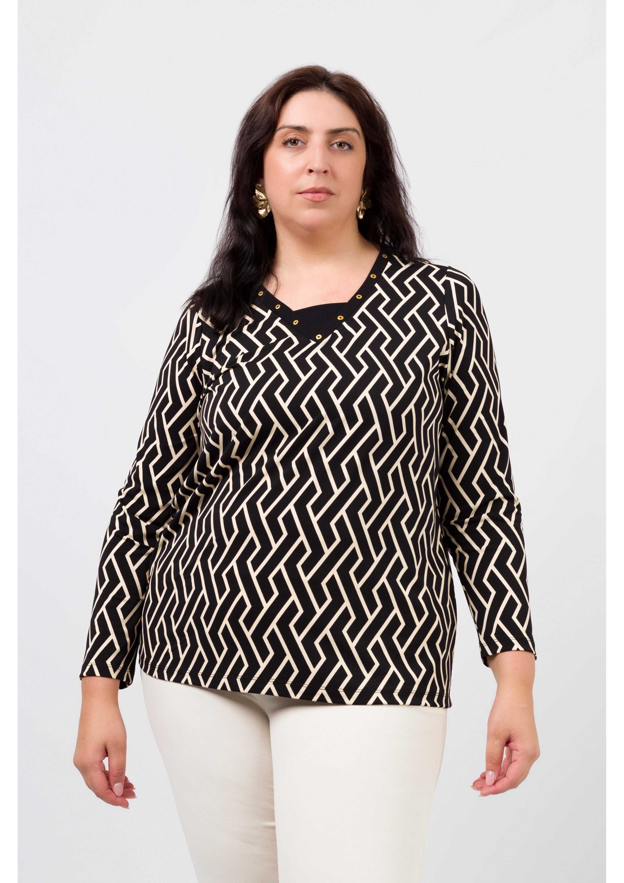 251174 - Camisola em malha...