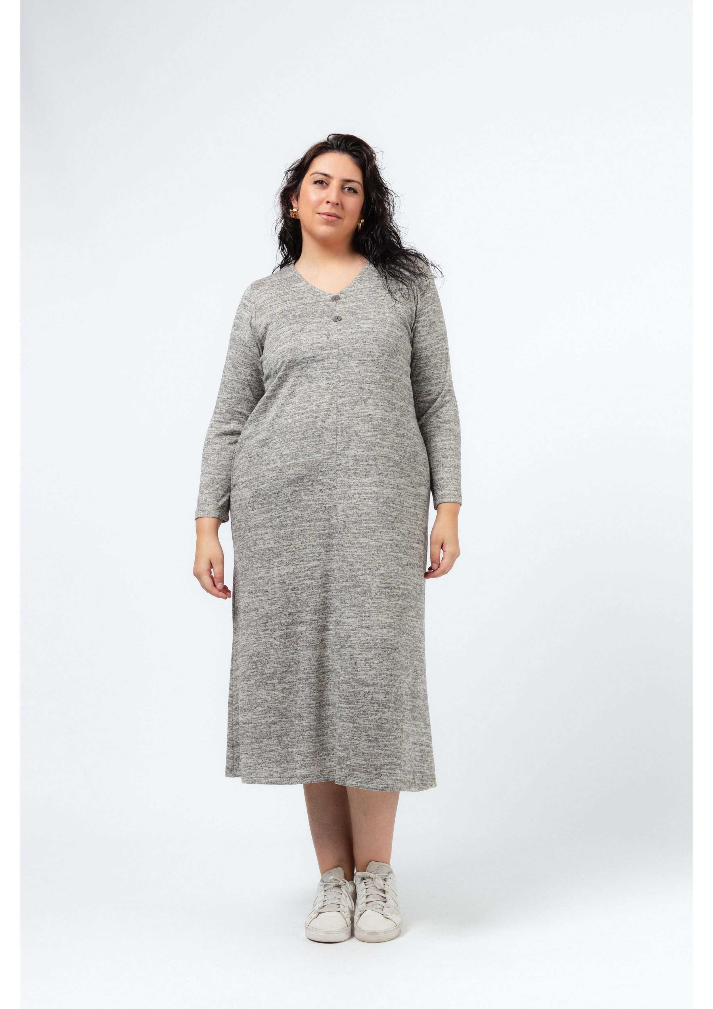 256087 - Vestido em malha...