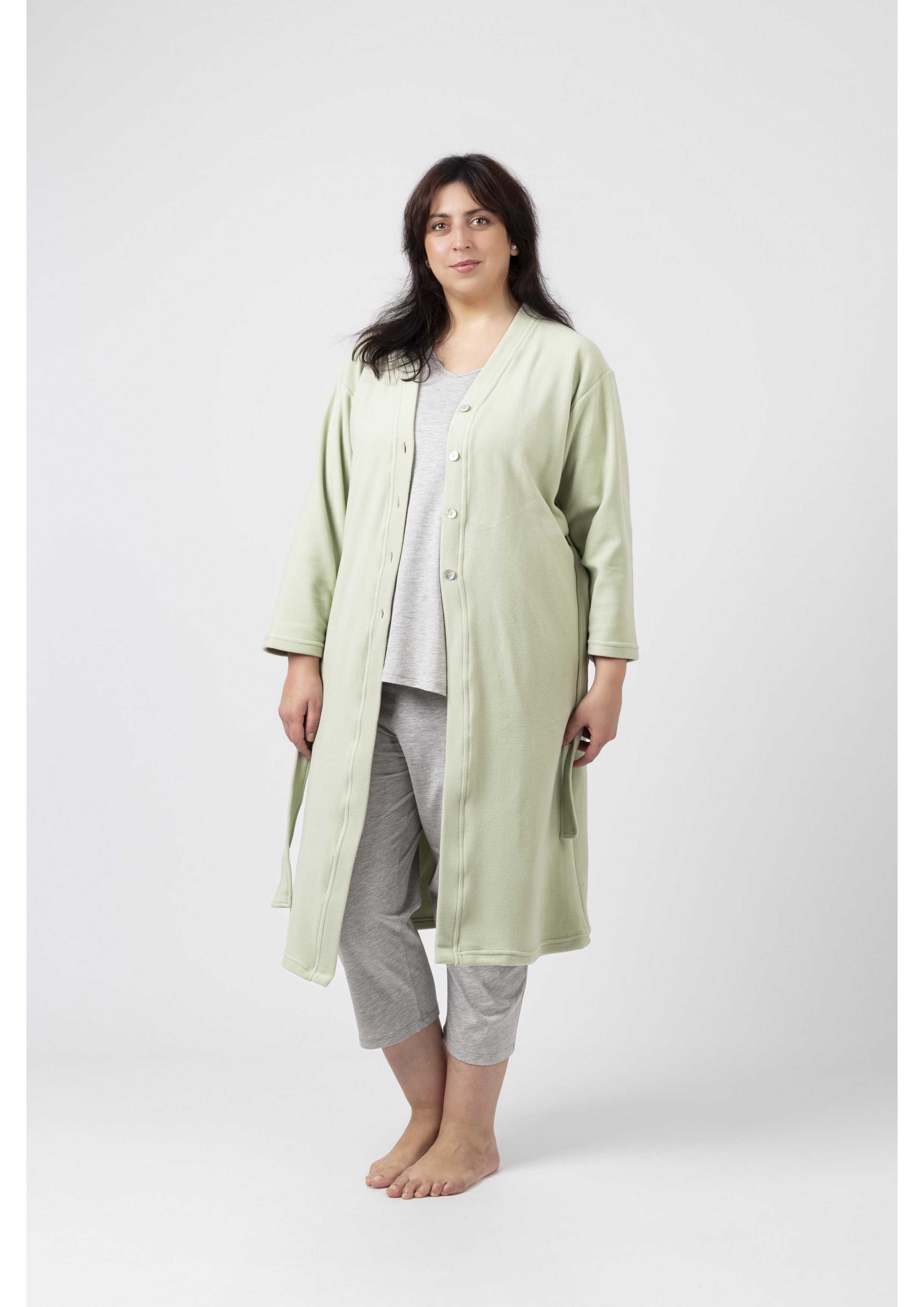 R25010 - Abito in maglia liscia Collezione Autunno Inverno Taglie Forti per la vendita all'ingrosso da parte di Teresa Cardoso Oliveira